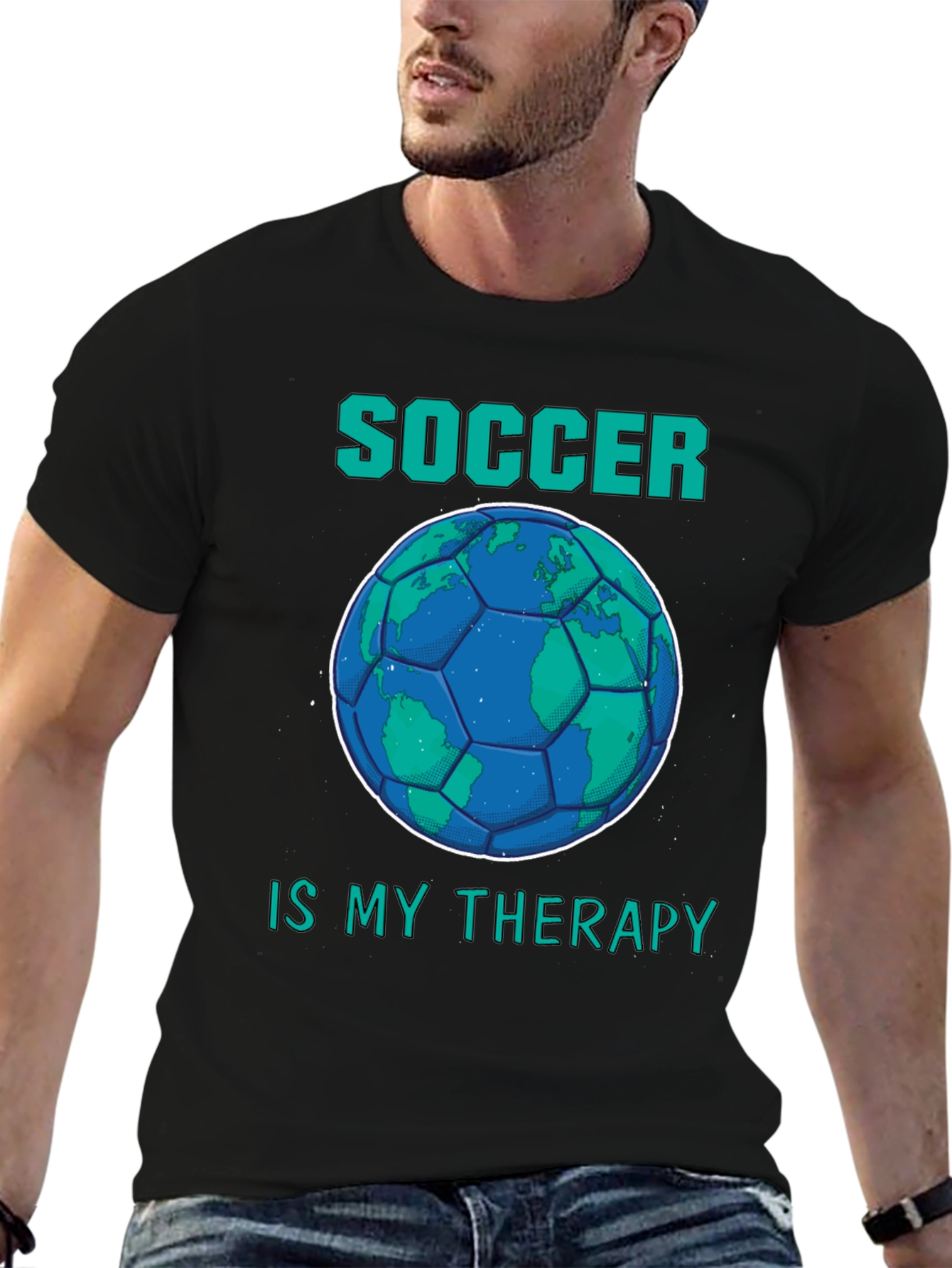Soccer Is My Therapy T-Shirt