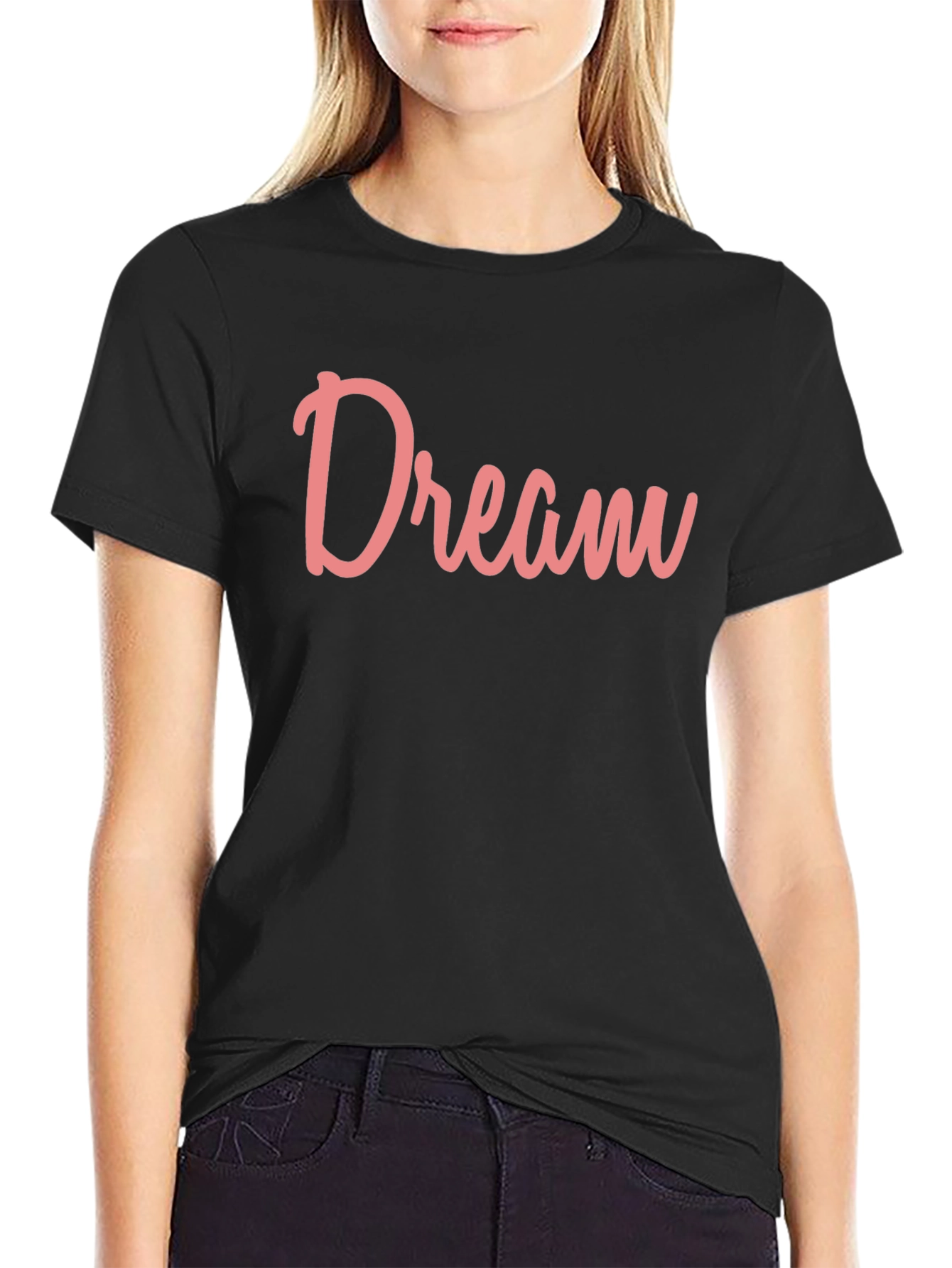 Dream Tee - Stylish Black T-Shirt