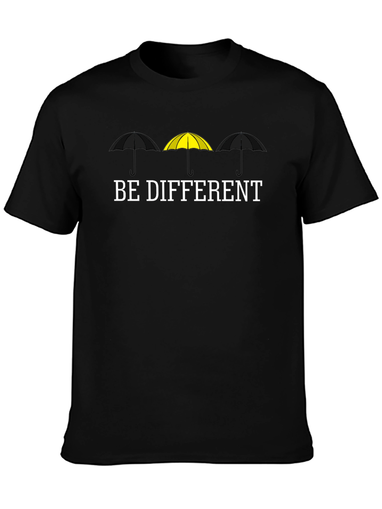 Be Different T-Shirt - Stylish Crew Neck Tee