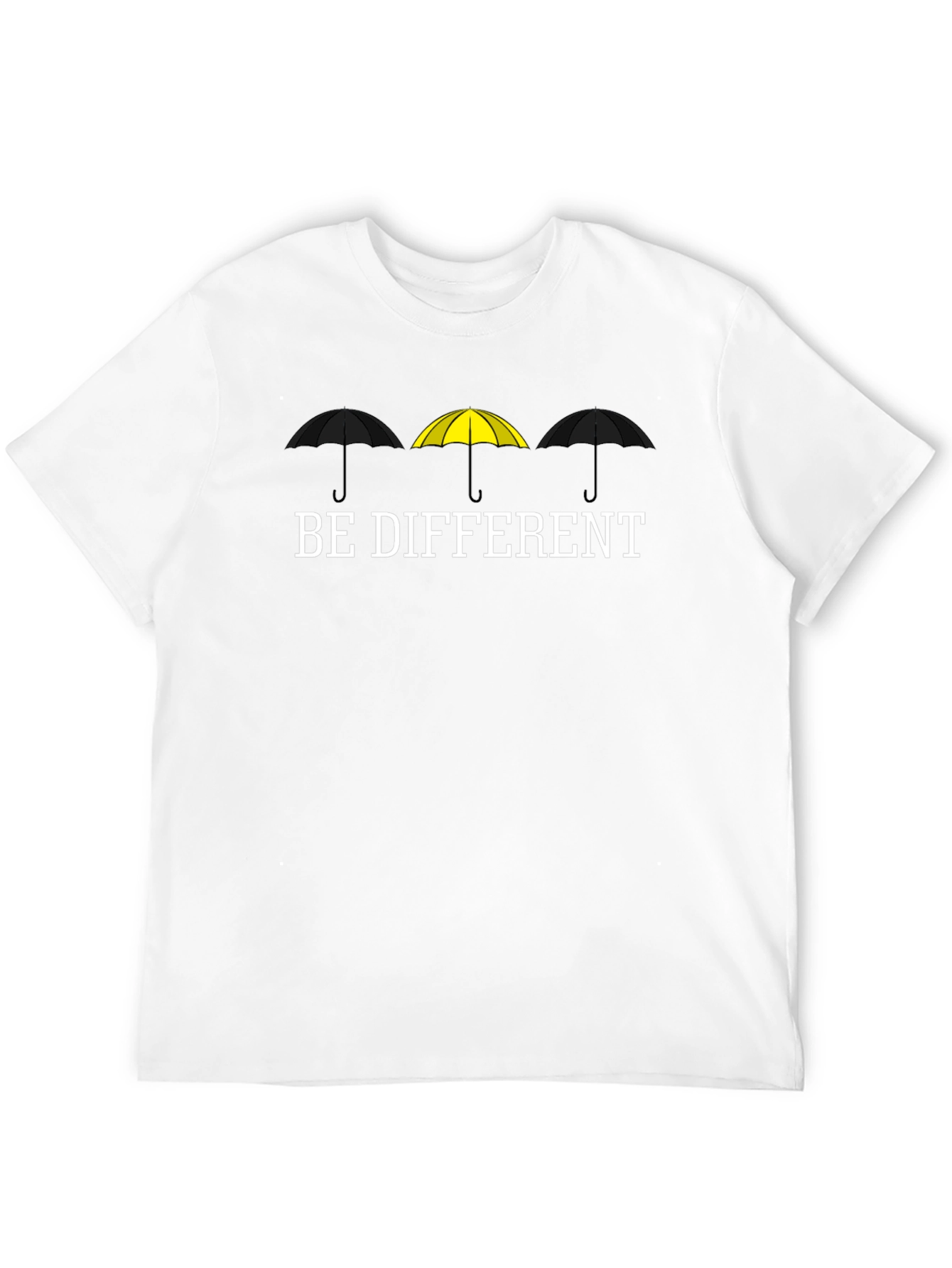 Be Different T-Shirt - Stylish Crew Neck Tee