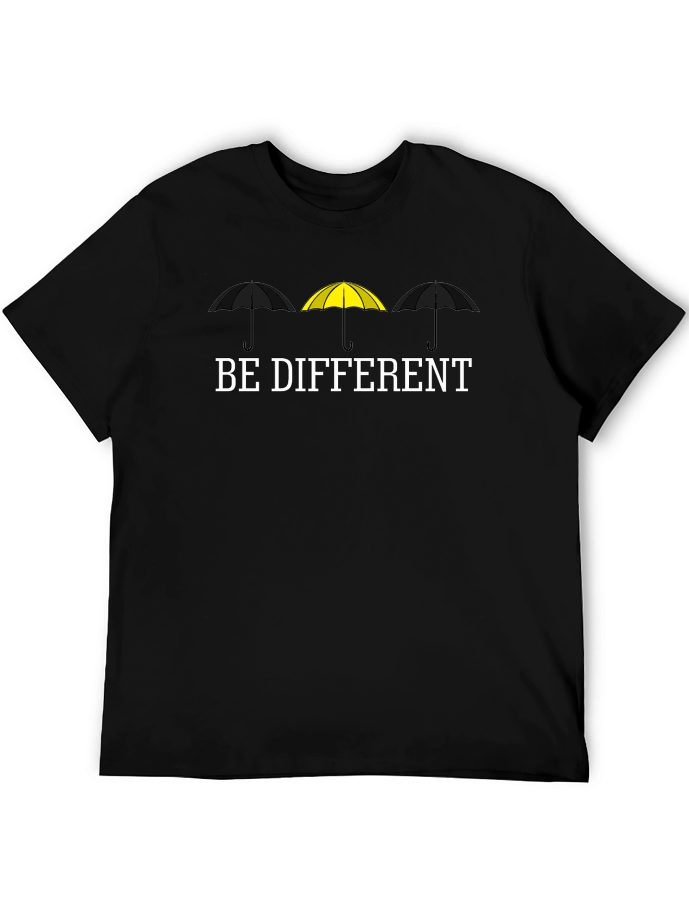 Be Different T-Shirt - Stylish Crew Neck Tee