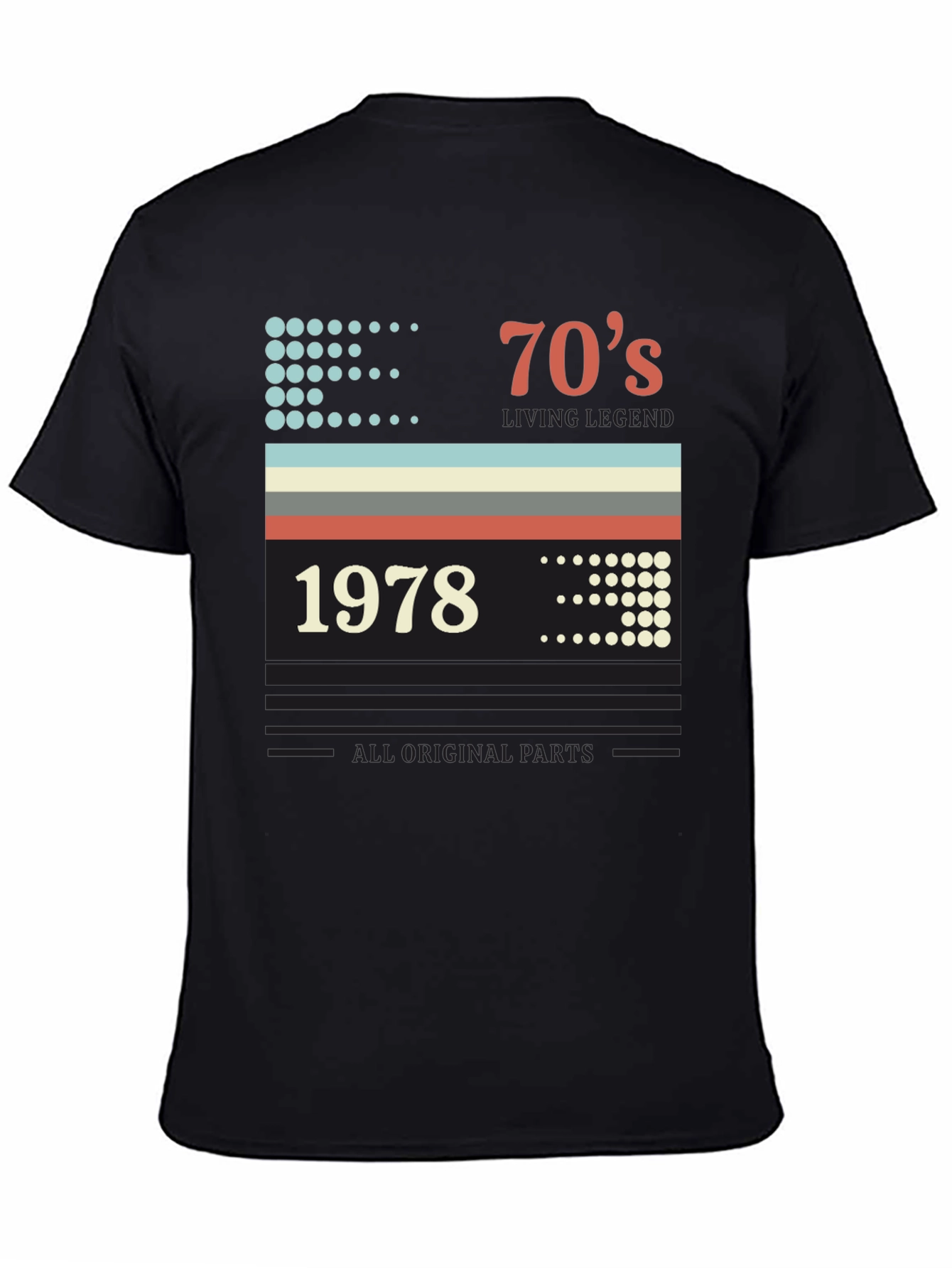 Retro 1978 Birthday T-Shirt - All Original Parts