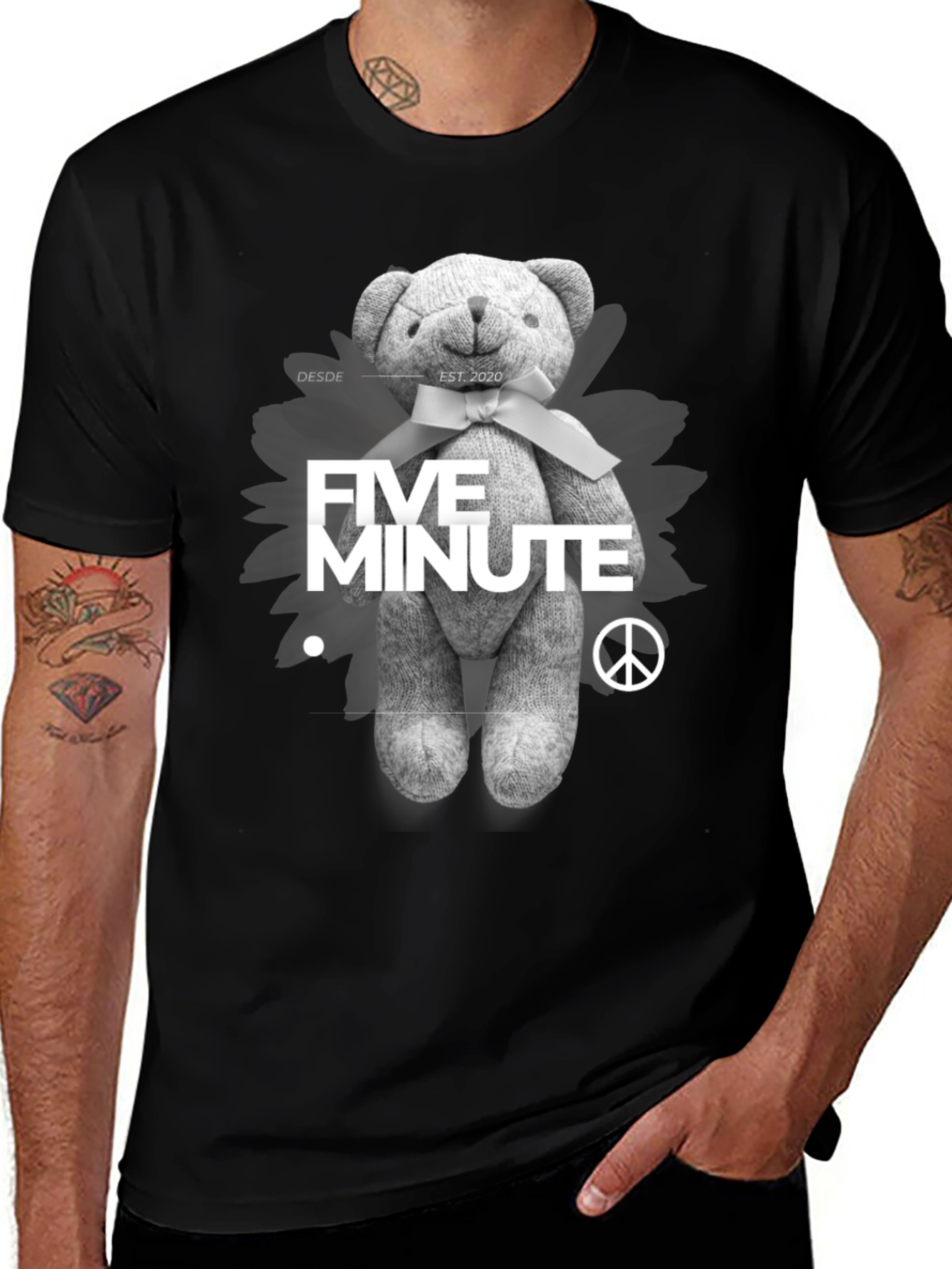 Five Minute Teddy Bear Graphic T-Shirt
