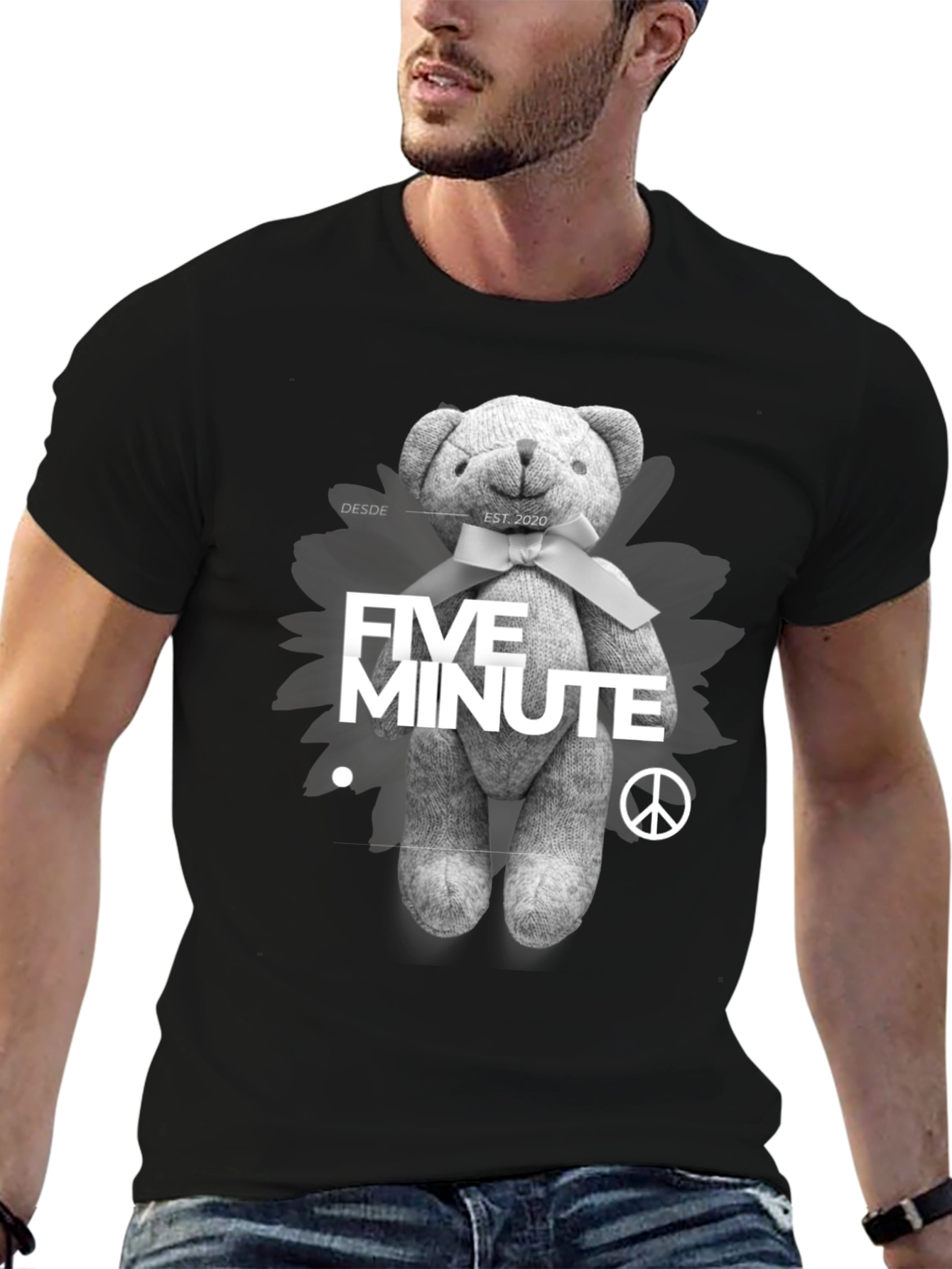 Five Minute Teddy Bear Graphic T-Shirt