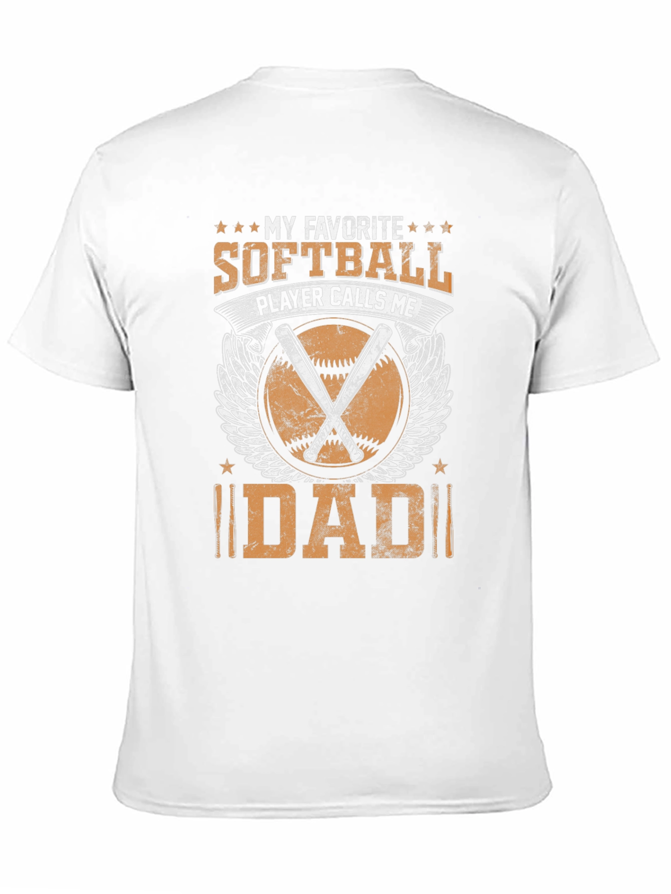 Softball Dad Graphic T-Shirt