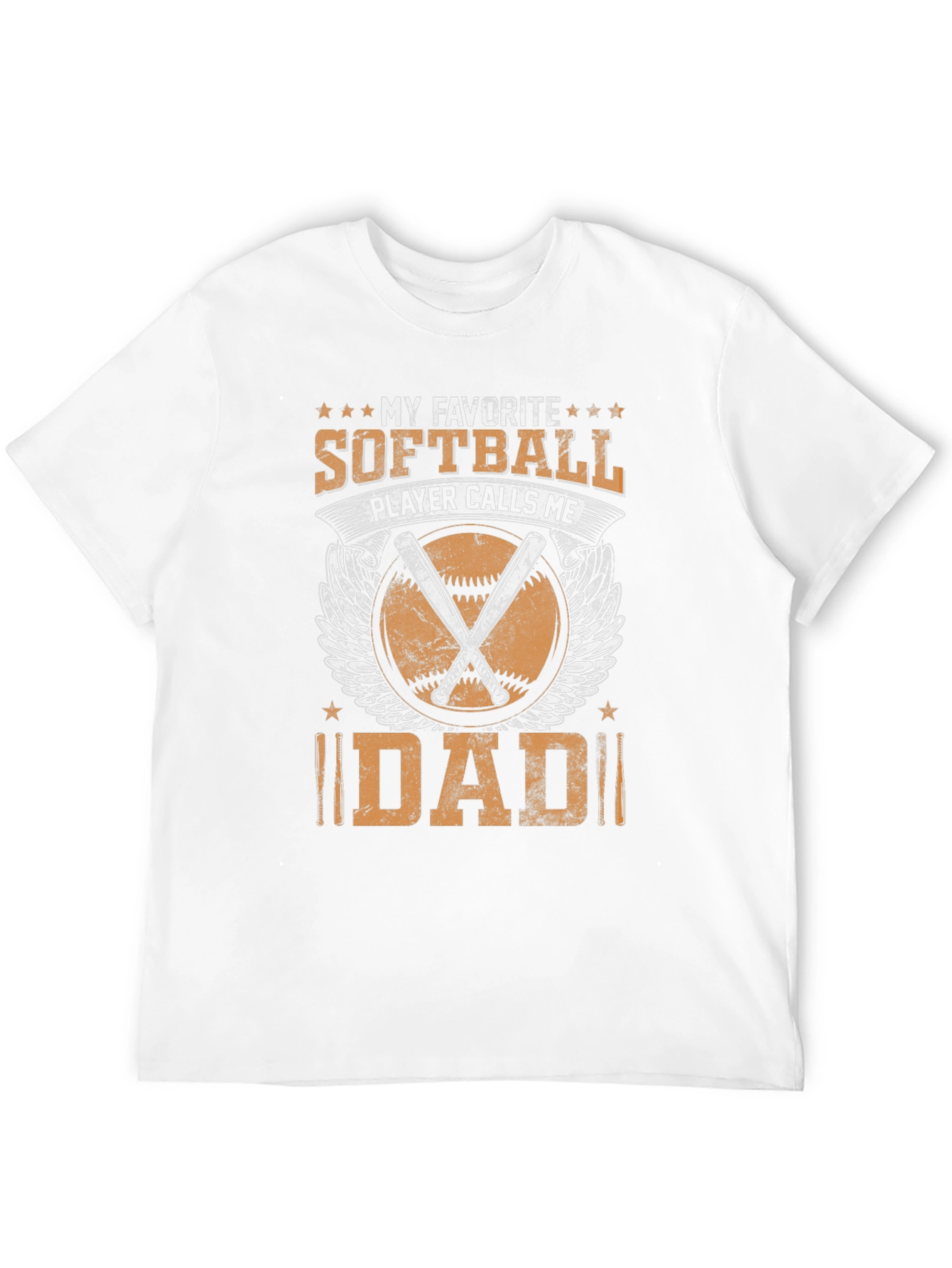 Softball Dad Graphic T-Shirt