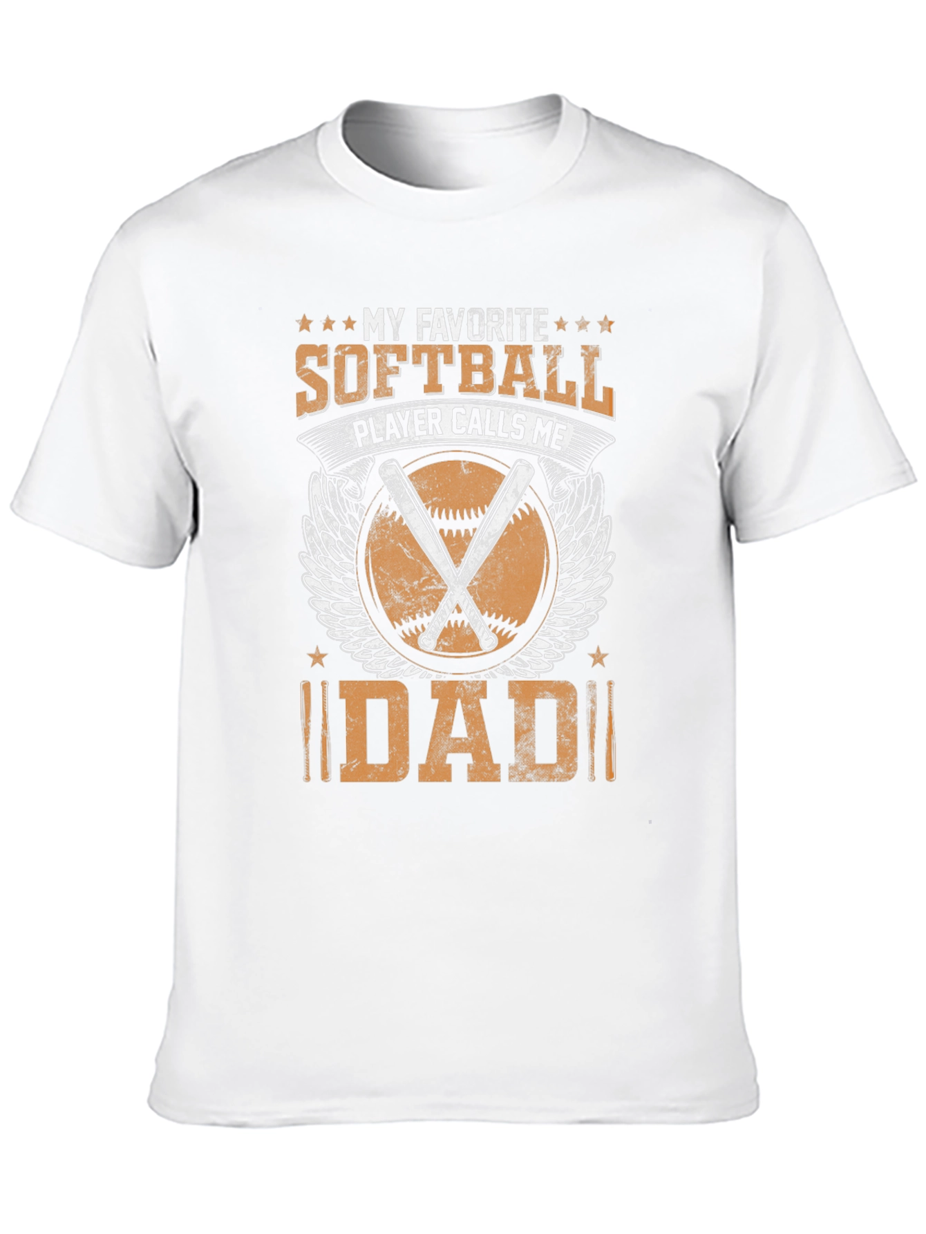 Softball Dad Graphic T-Shirt