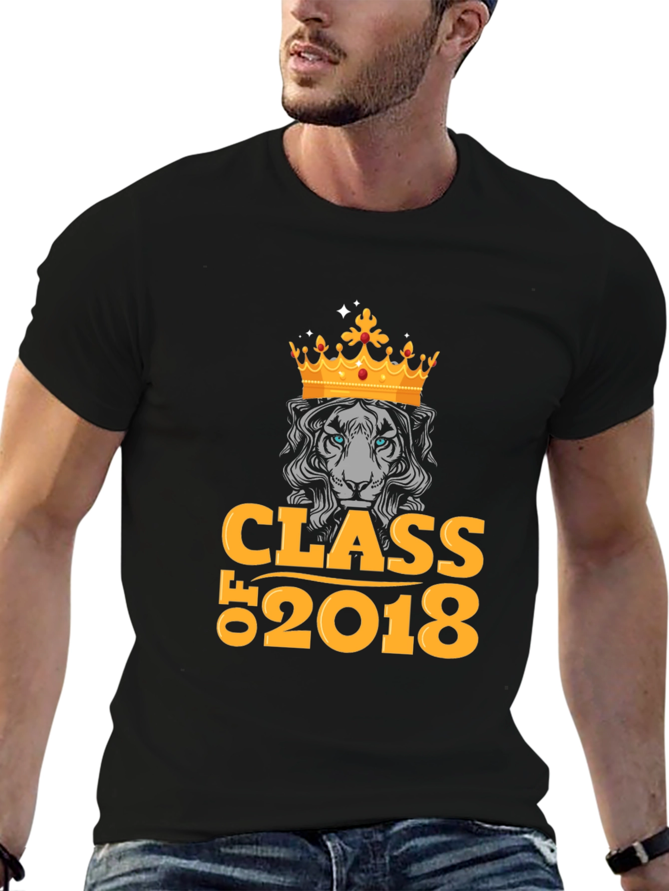 Class of 2018 Tiger Crown Graphic T-Shirt