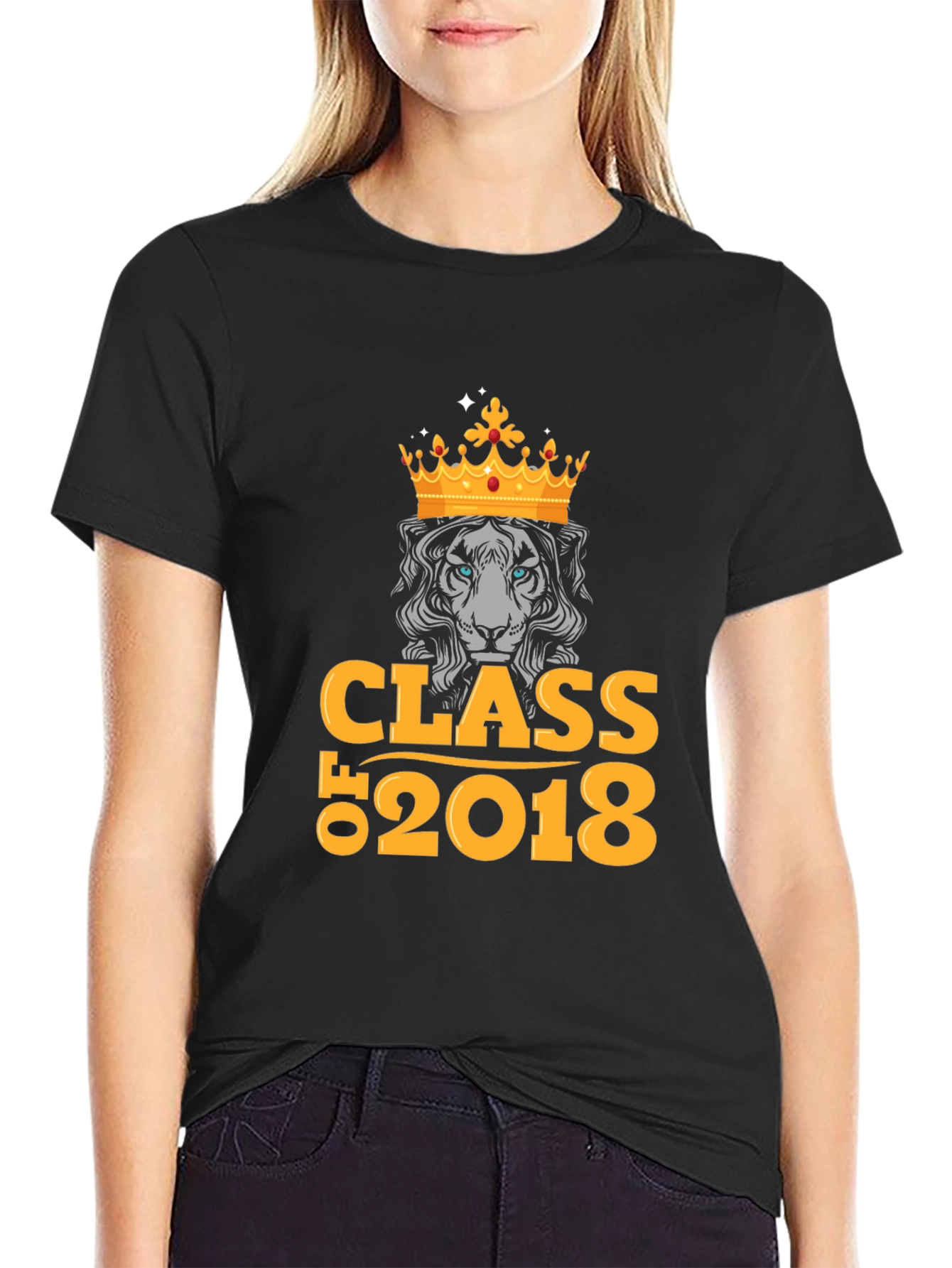 Class of 2018 Tiger Crown Graphic T-Shirt