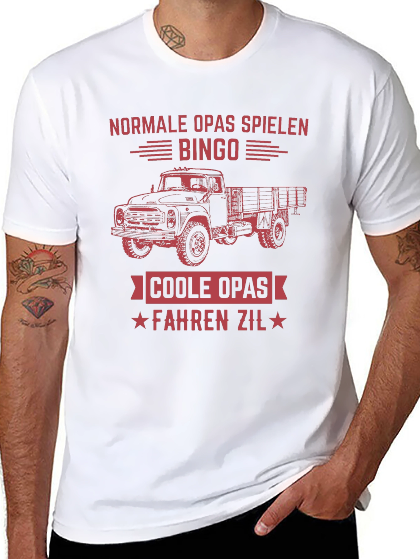 Cool Grandpas Drive Zil T-Shirt