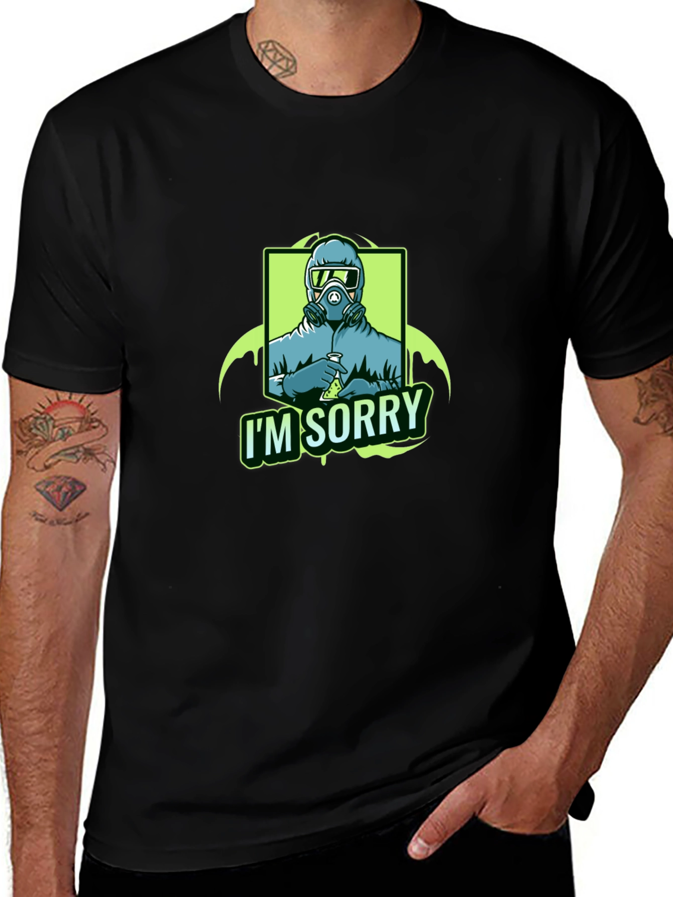 Im Sorry Hazmat T-Shirt - Unique Graphic Tee
