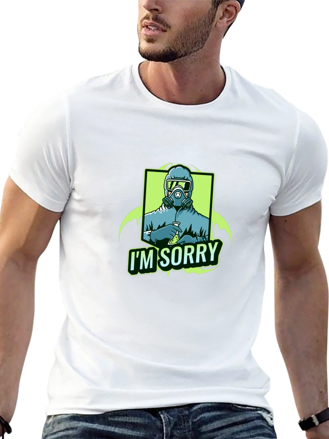 Im Sorry Hazmat T-Shirt - Unique Graphic Tee