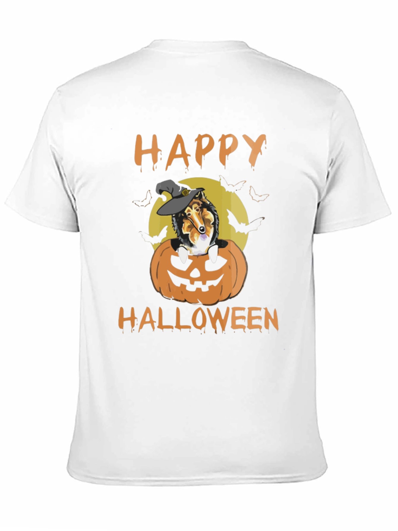 Halloween Dog Pumpkin T-Shirt