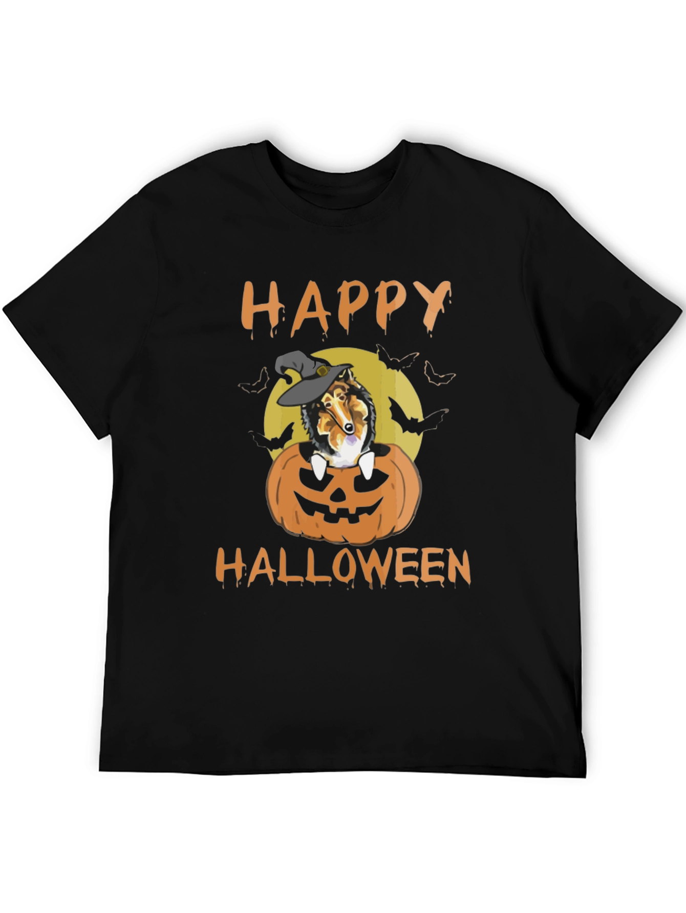 Halloween Dog Pumpkin T-Shirt