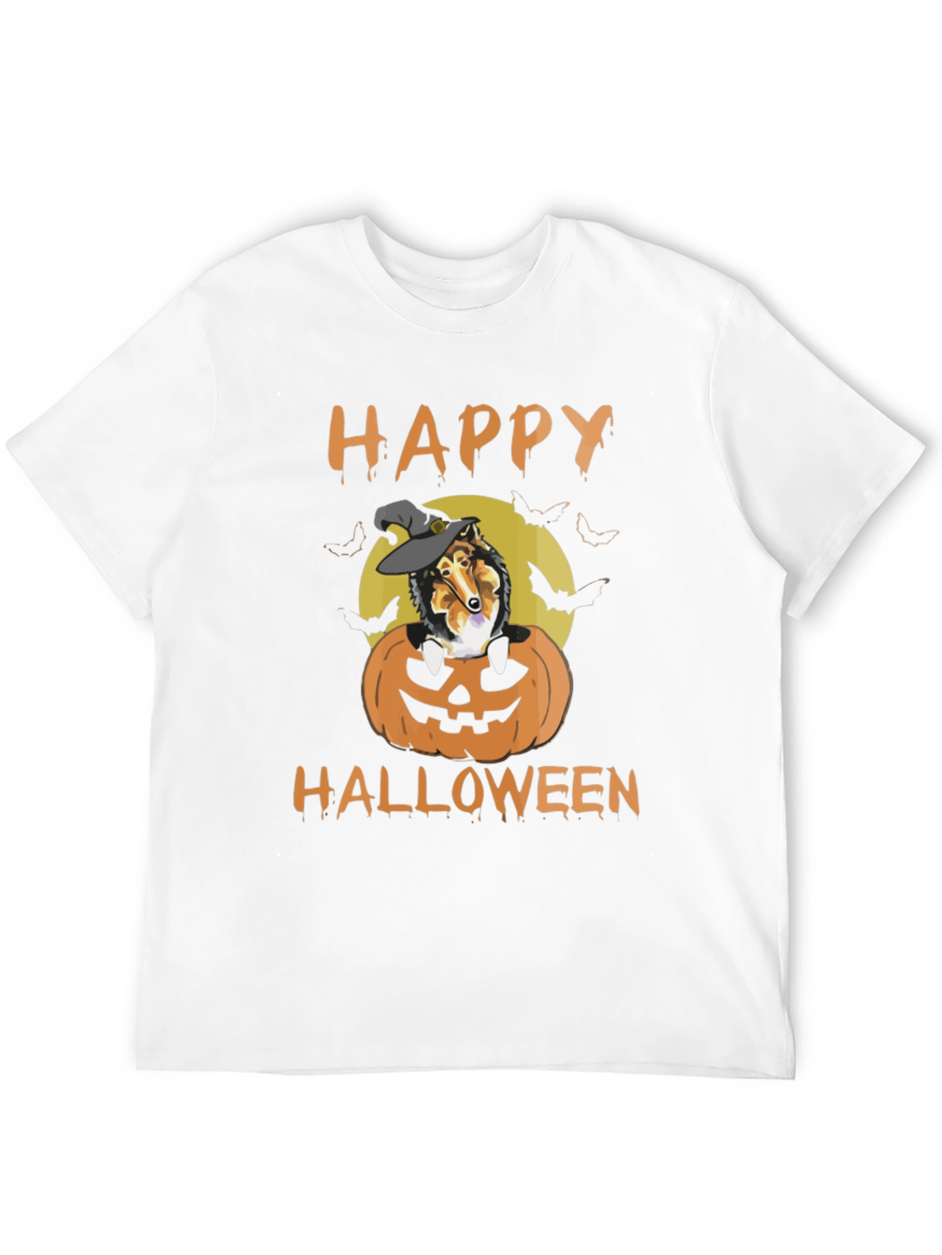 Halloween Dog Pumpkin T-Shirt