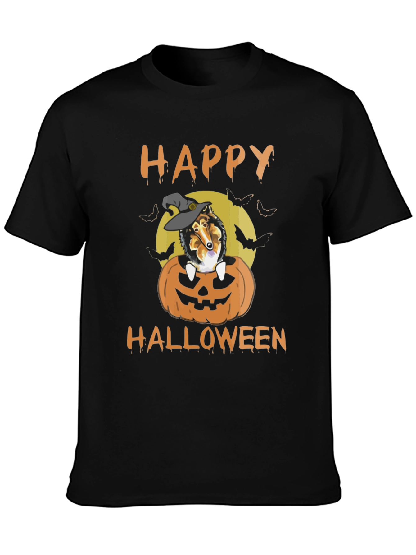 Halloween Dog Pumpkin T-Shirt