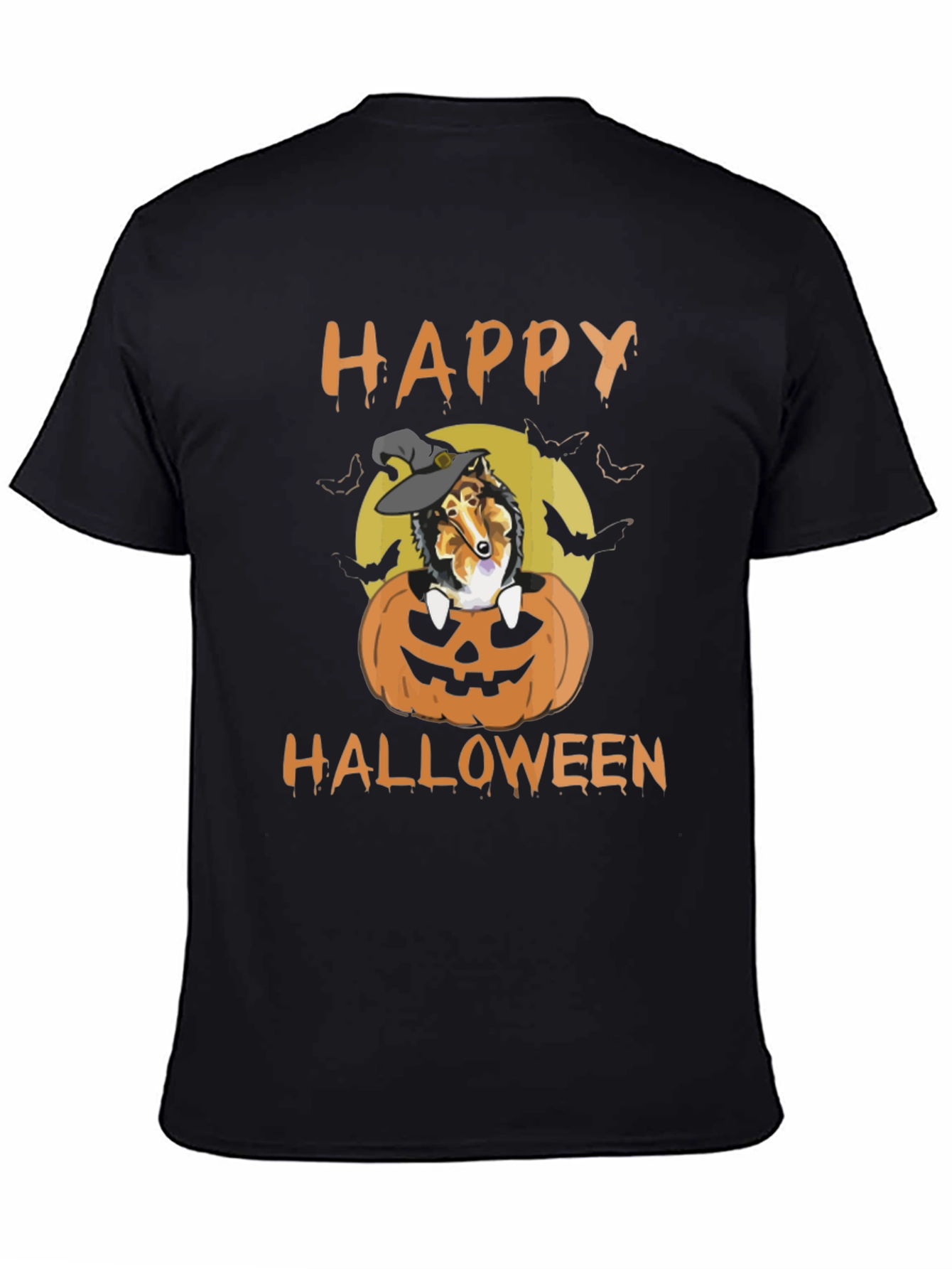 Halloween Dog Pumpkin T-Shirt