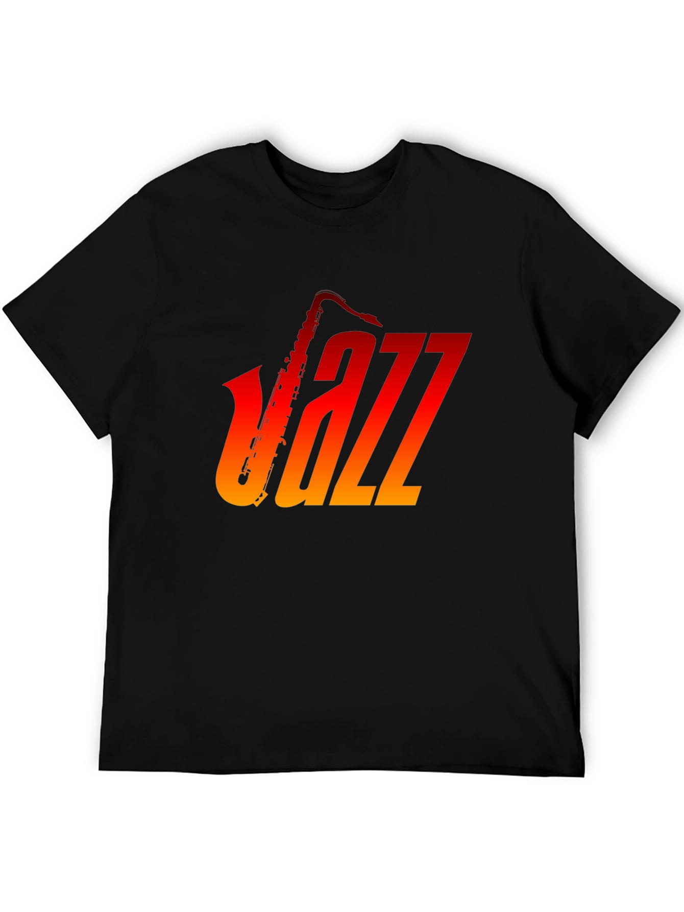 Jazz Saxophone Graphic T-Shirt - Music Lover Tee