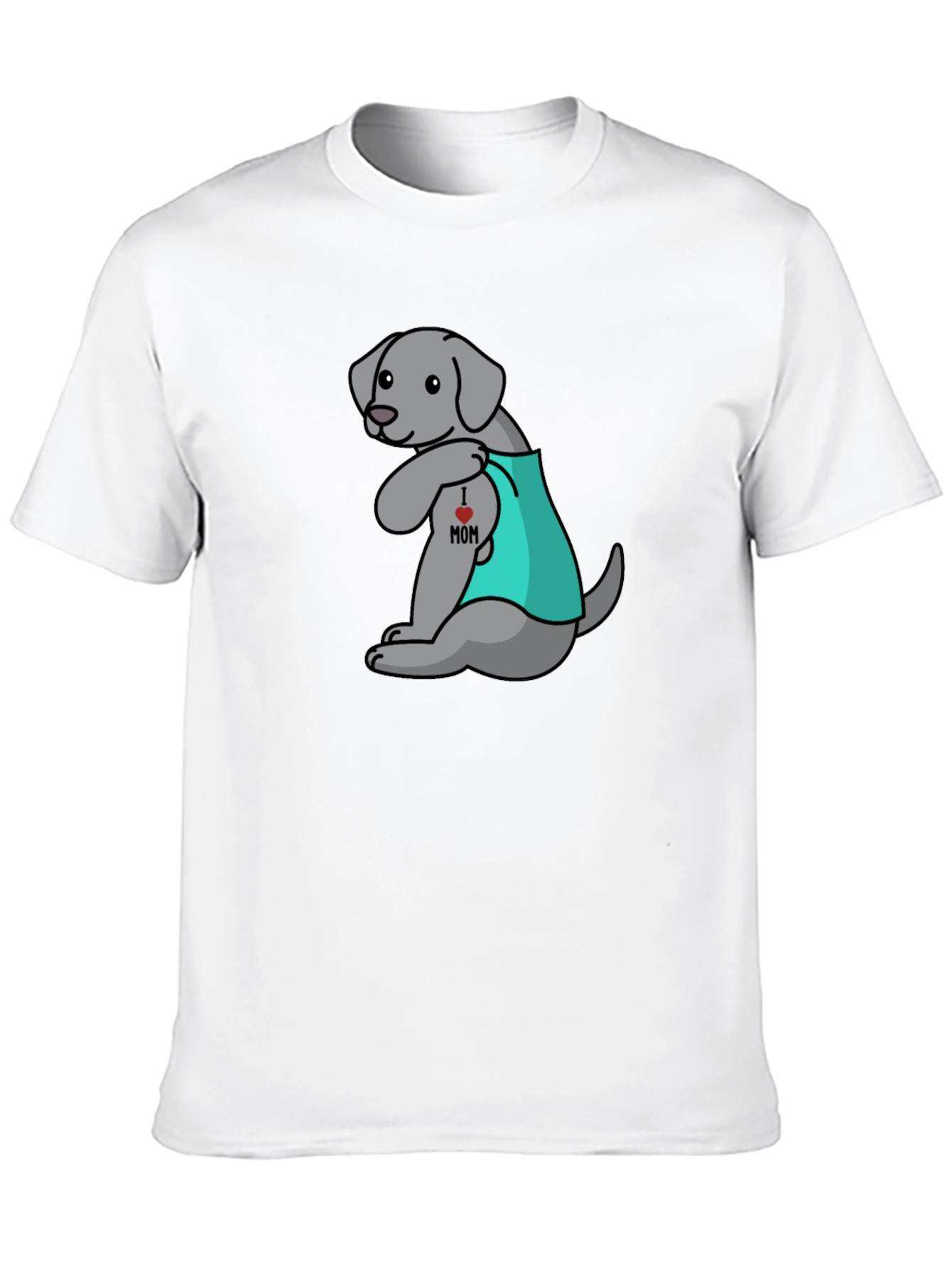 I Heart Mom Dog T-Shirt - Cute Canine Gift