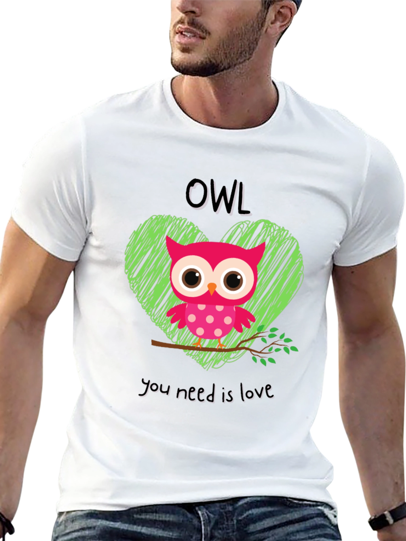 Owl You Need Is Love Graphic Tee