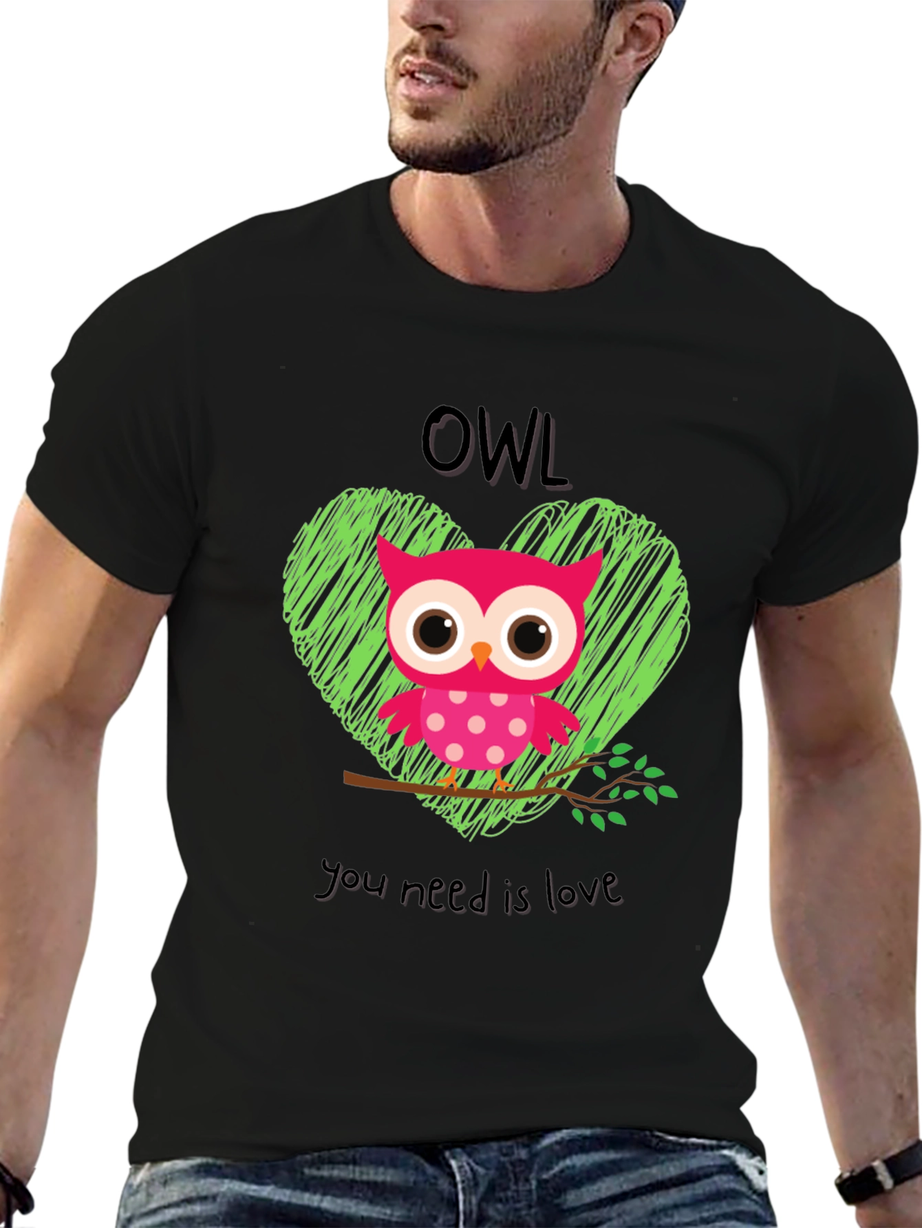 Owl You Need Is Love Graphic Tee