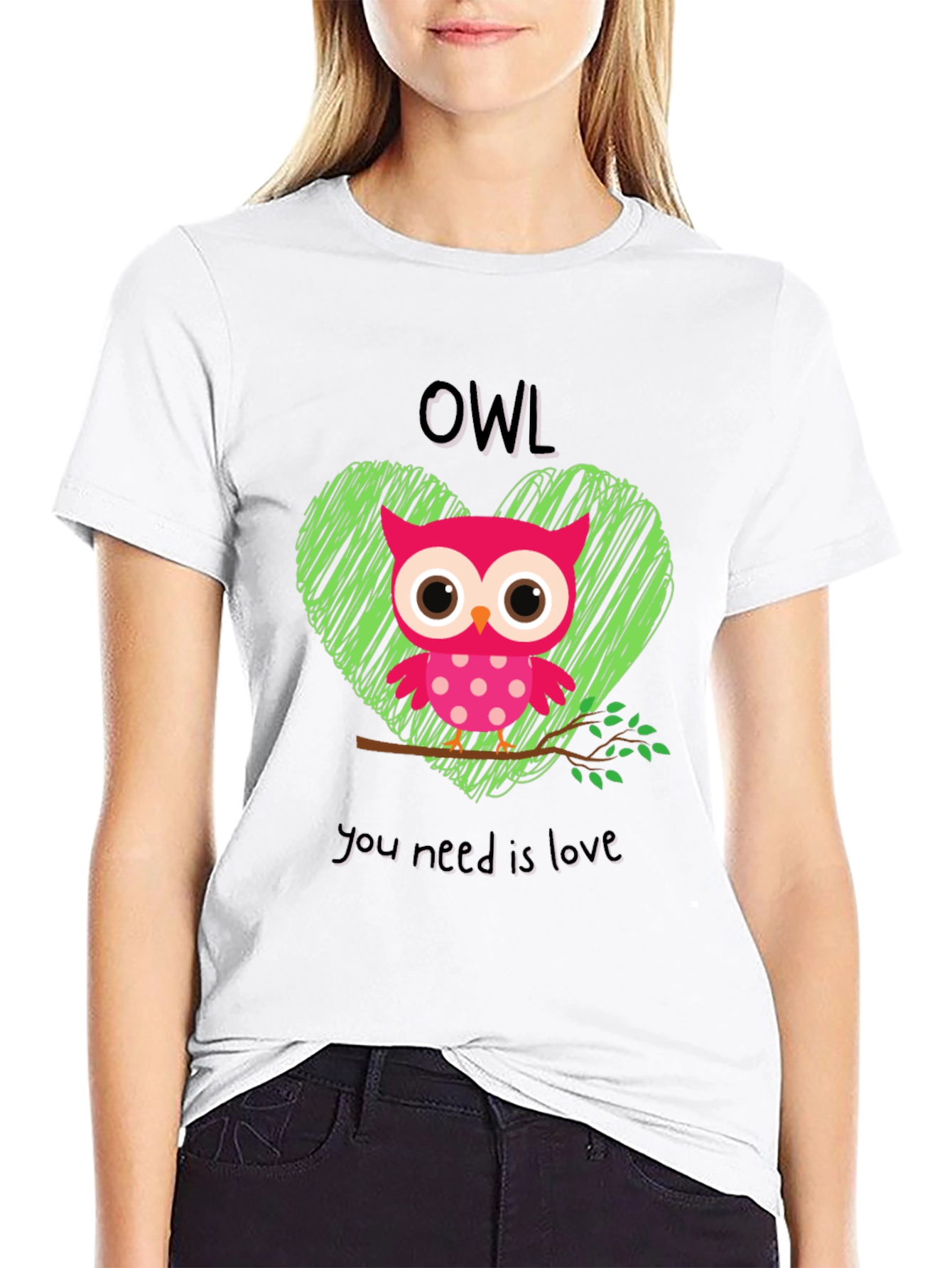 Owl You Need Is Love Graphic Tee