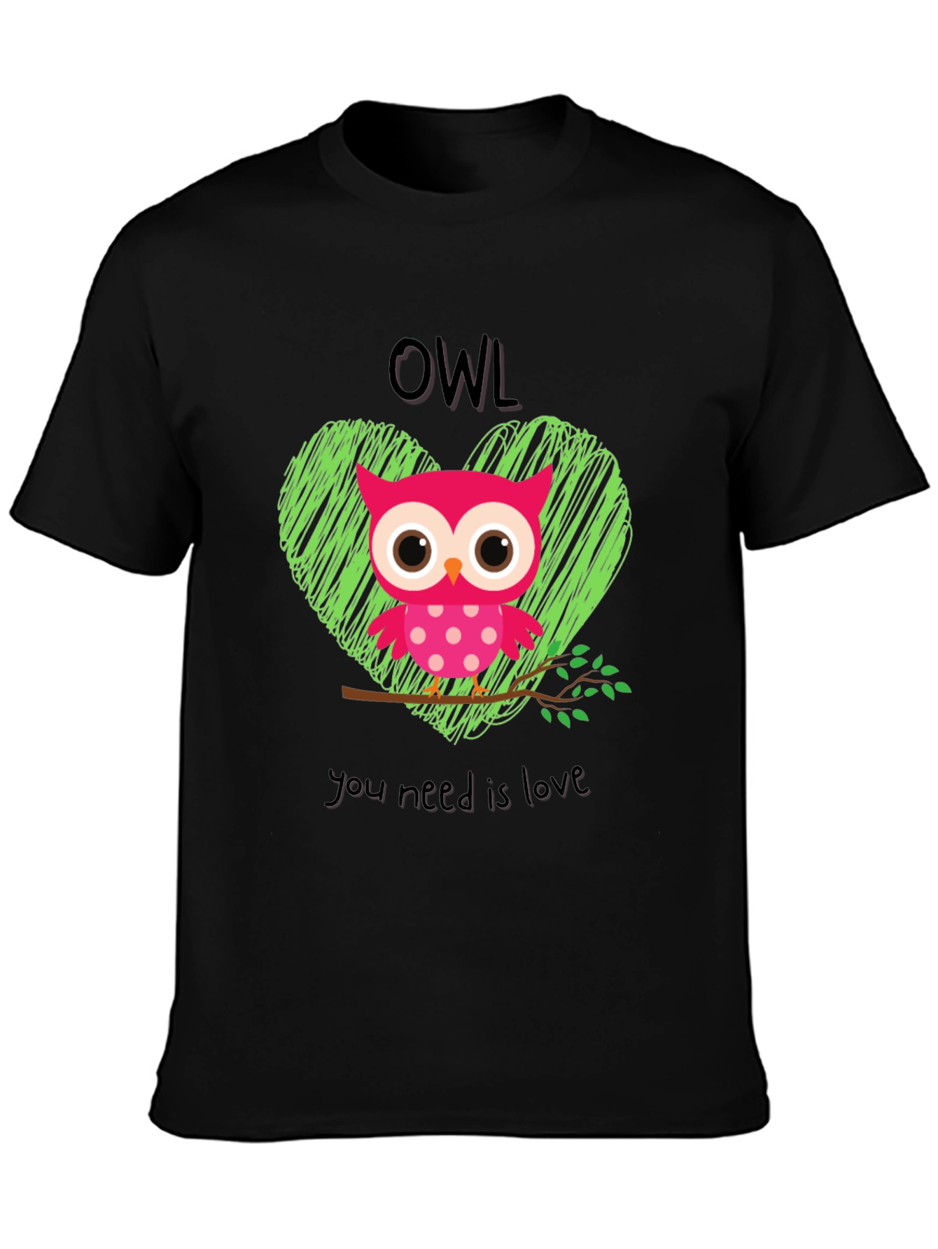 Owl You Need Is Love Graphic Tee