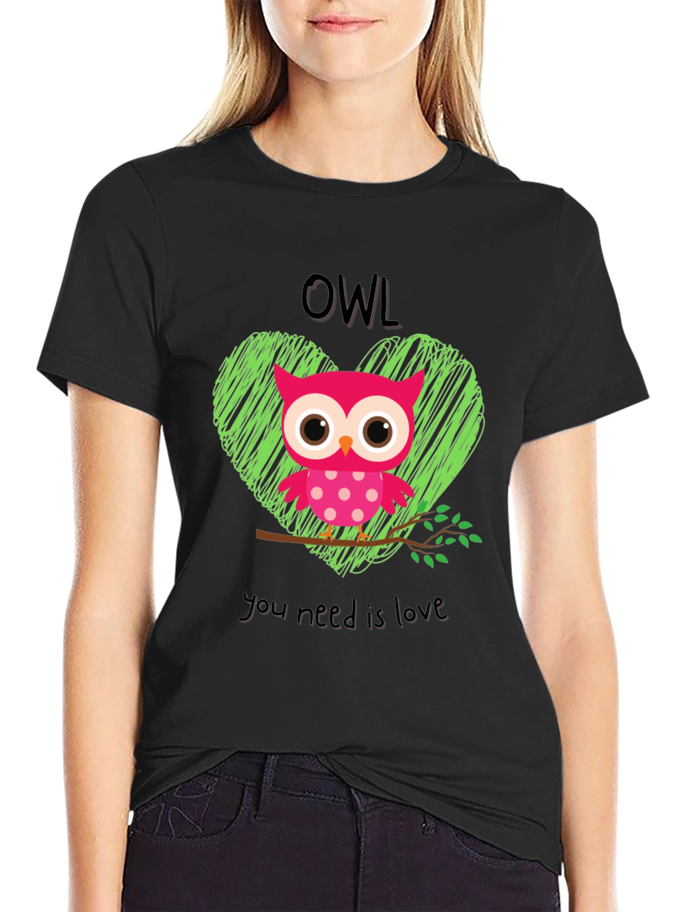 Owl You Need Is Love Graphic Tee