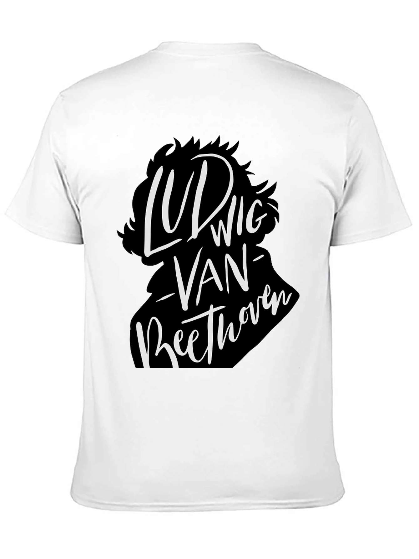 Ludwig Van Beethoven Graphic Tee - Black