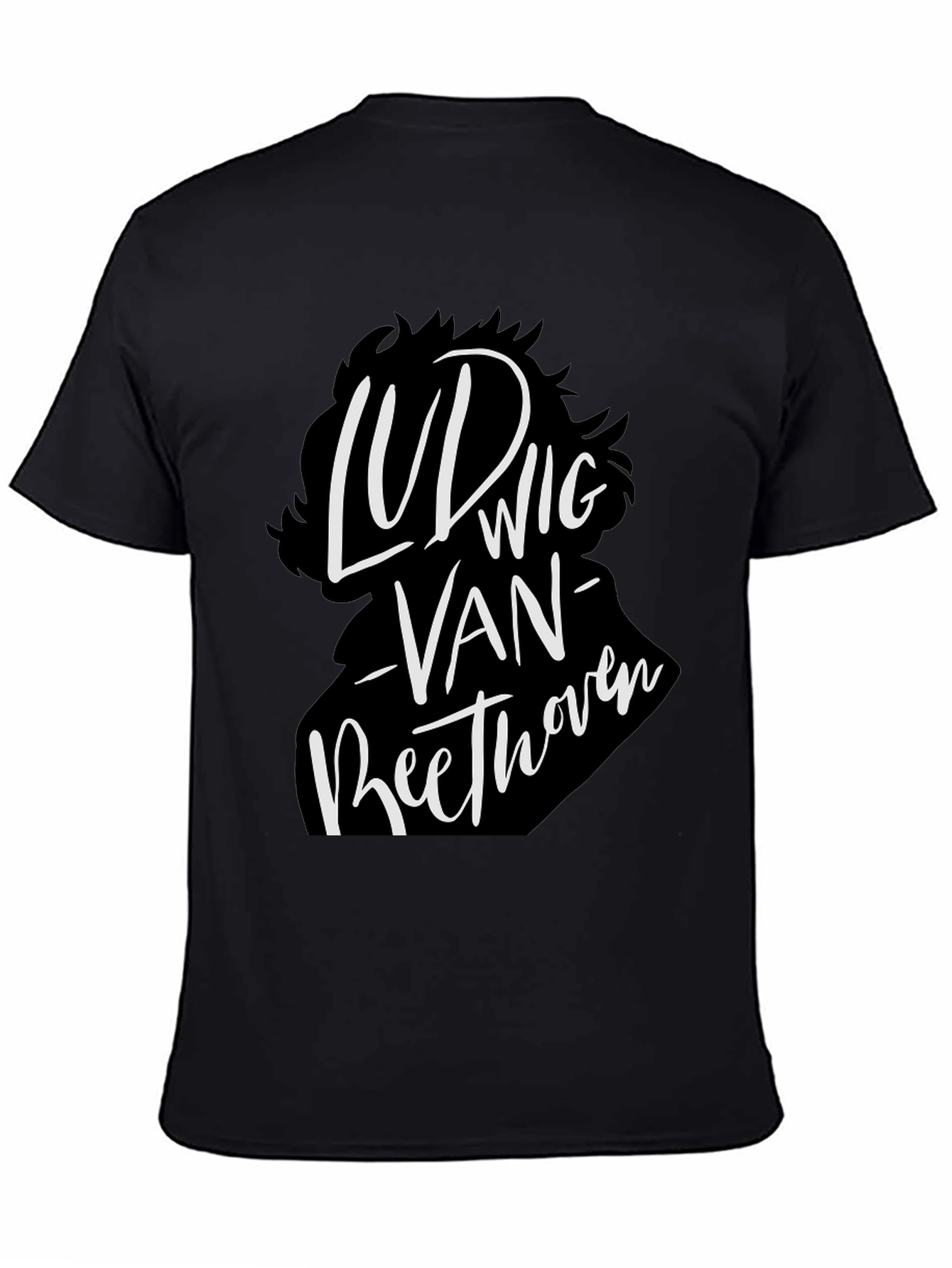 Ludwig Van Beethoven Graphic Tee - Black