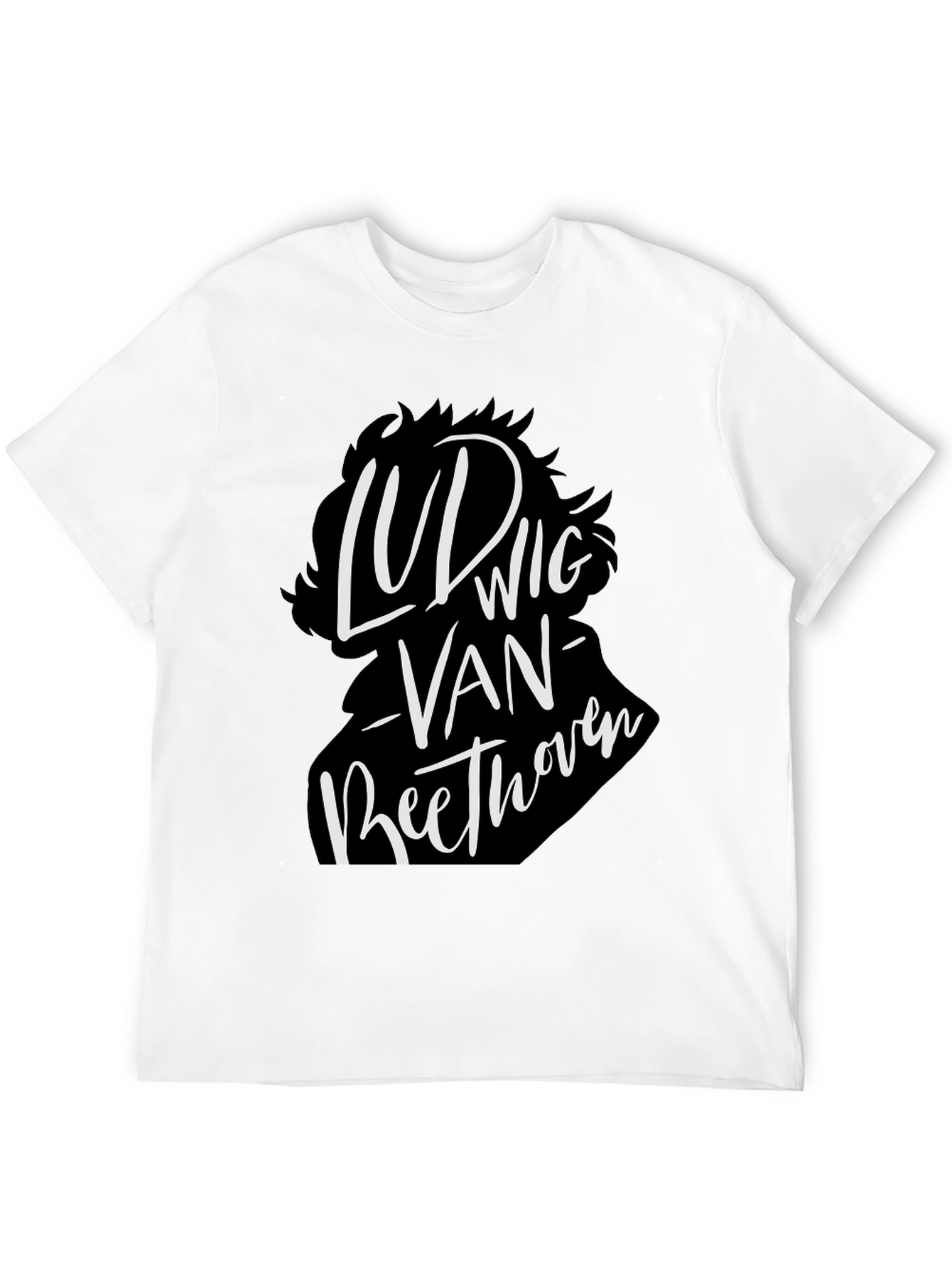 Ludwig Van Beethoven Graphic Tee - Black
