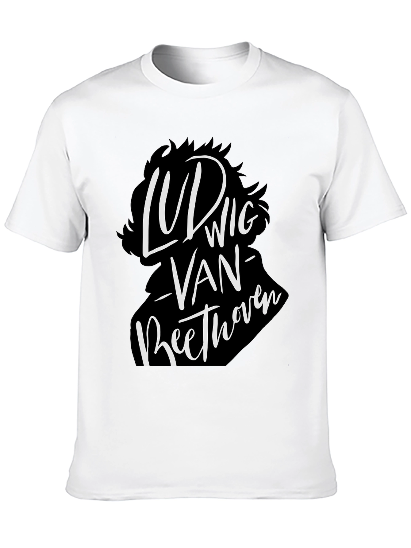Ludwig Van Beethoven Graphic Tee - Black