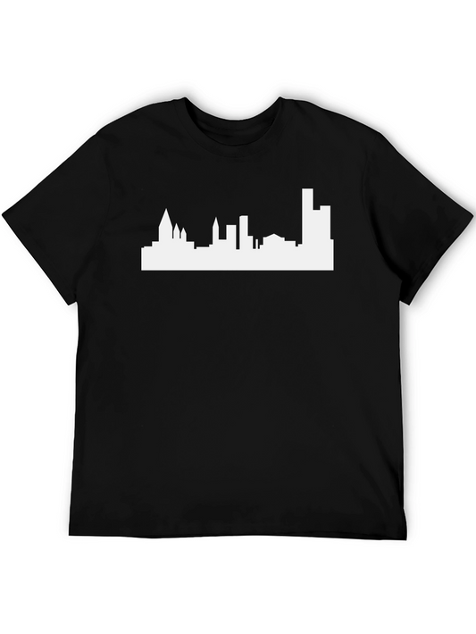 Cityscape Graphic T-Shirt - Modern Style