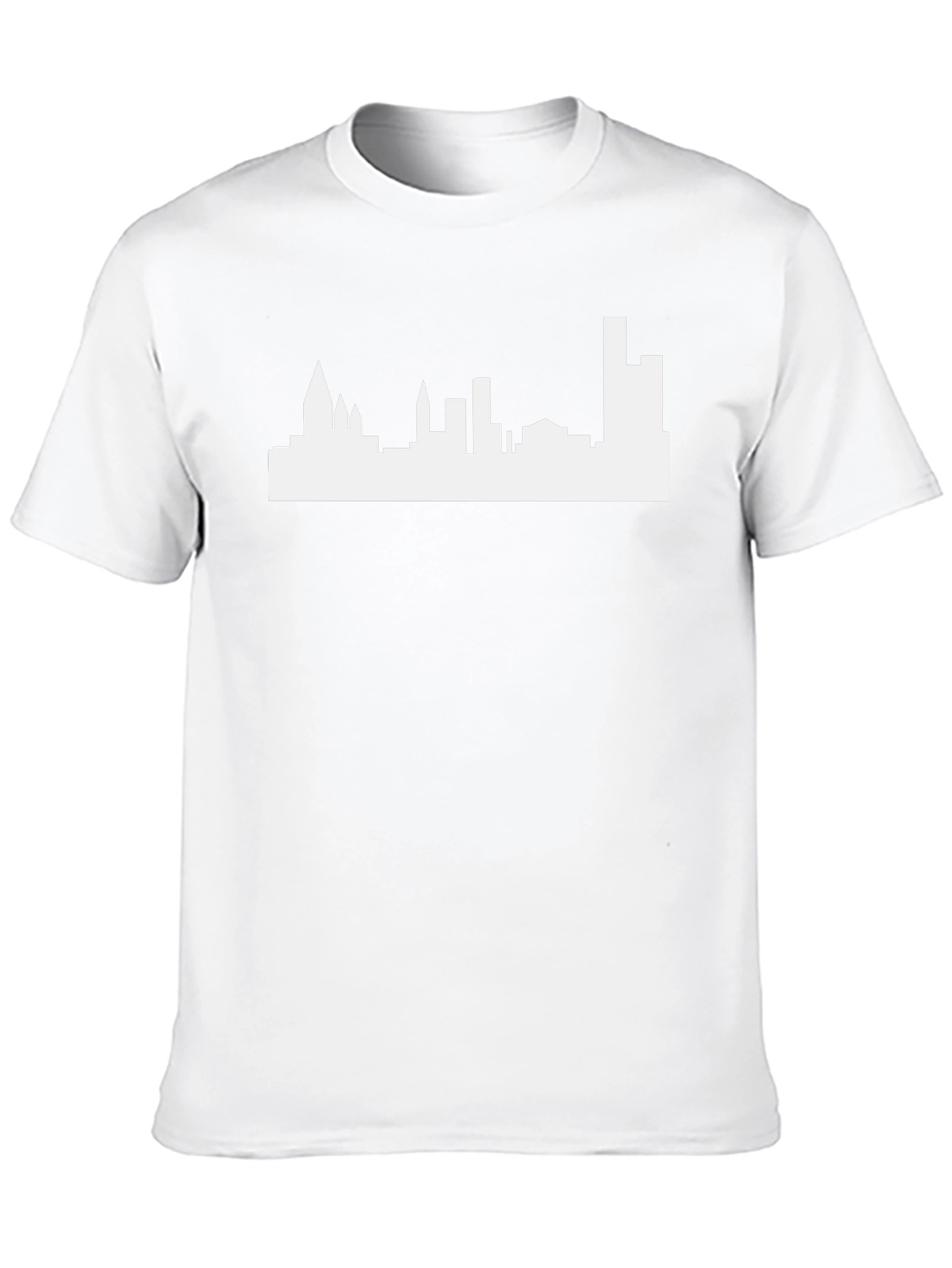 Cityscape Graphic T-Shirt - Modern Style
