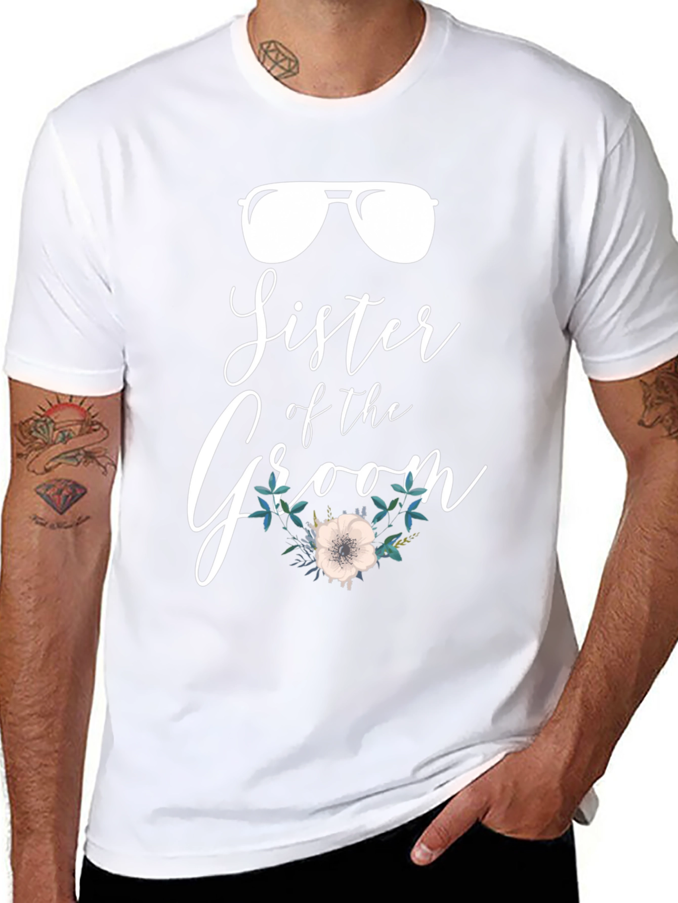 Sister of the Groom Graphic Tee