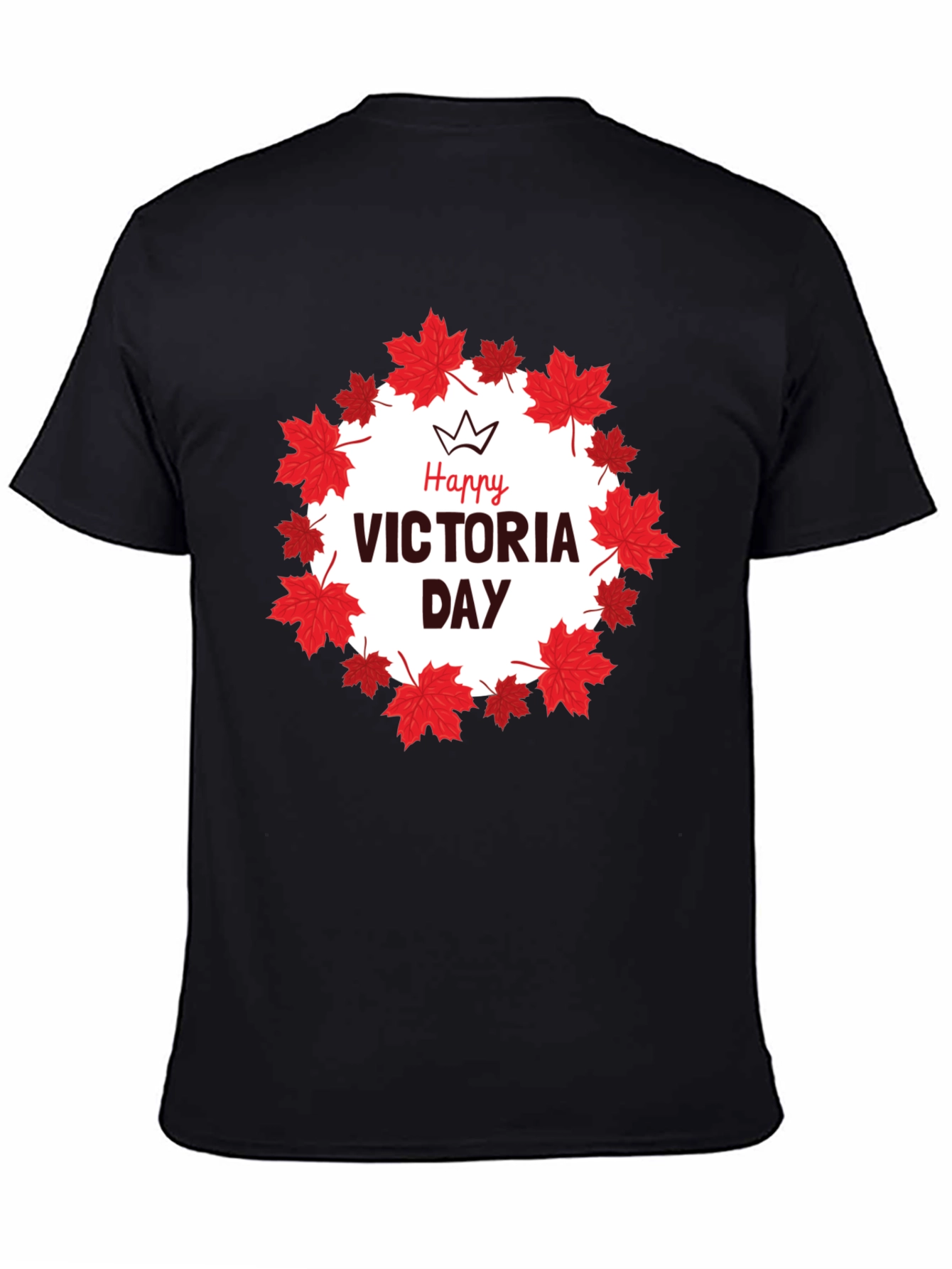 Happy Victoria Day Maple Leaf T-Shirt