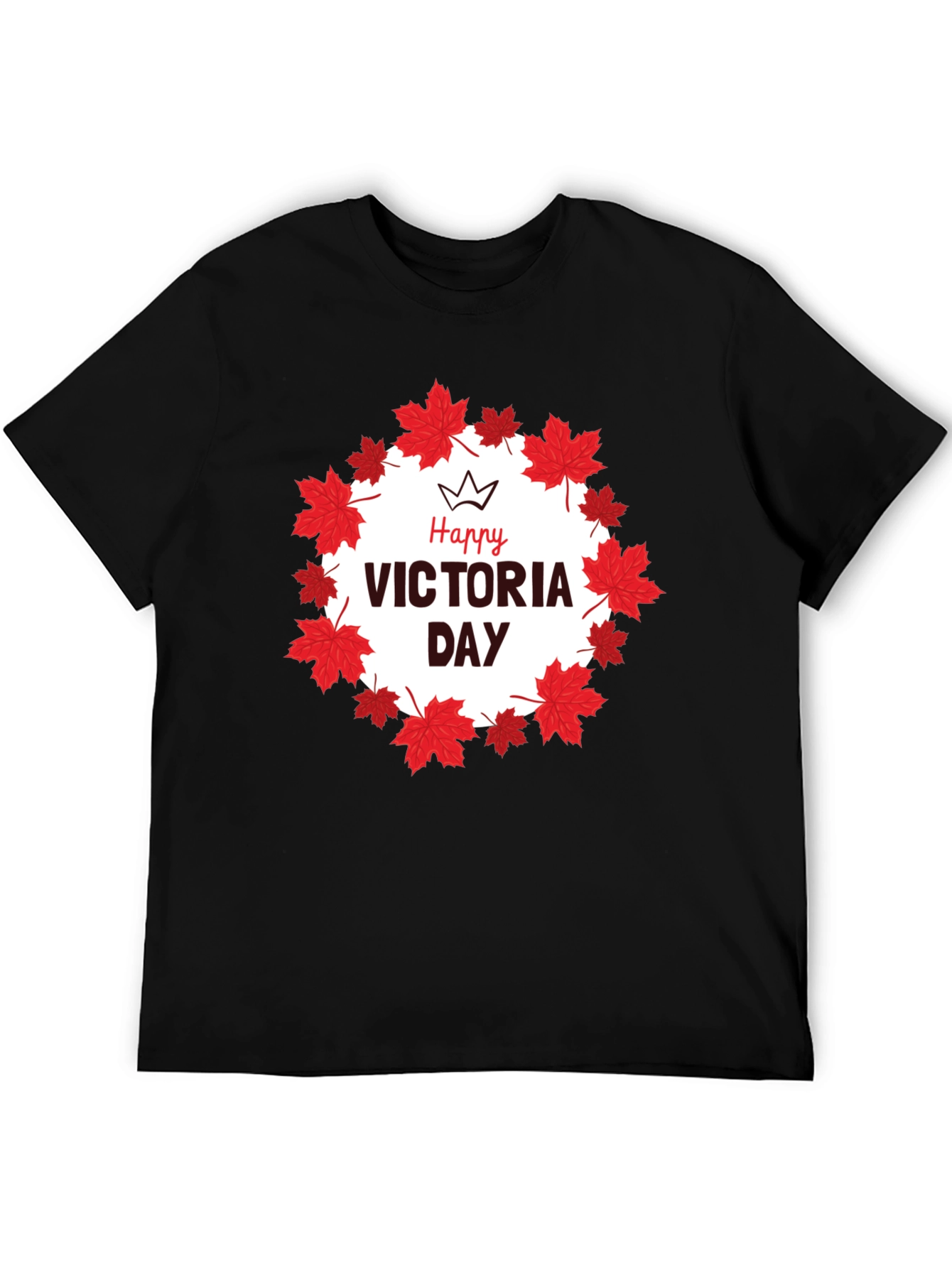 Happy Victoria Day Maple Leaf T-Shirt