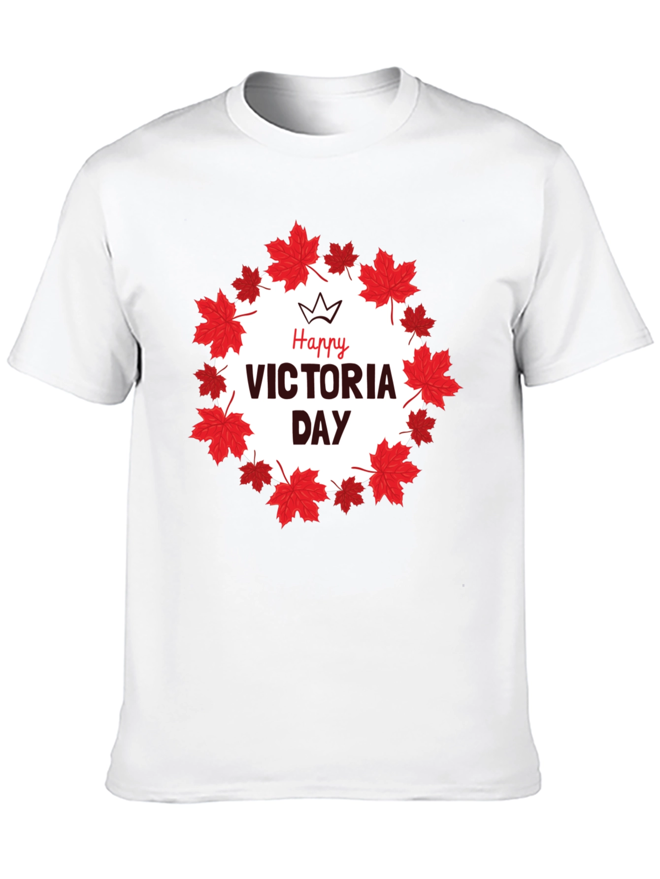 Happy Victoria Day Maple Leaf T-Shirt