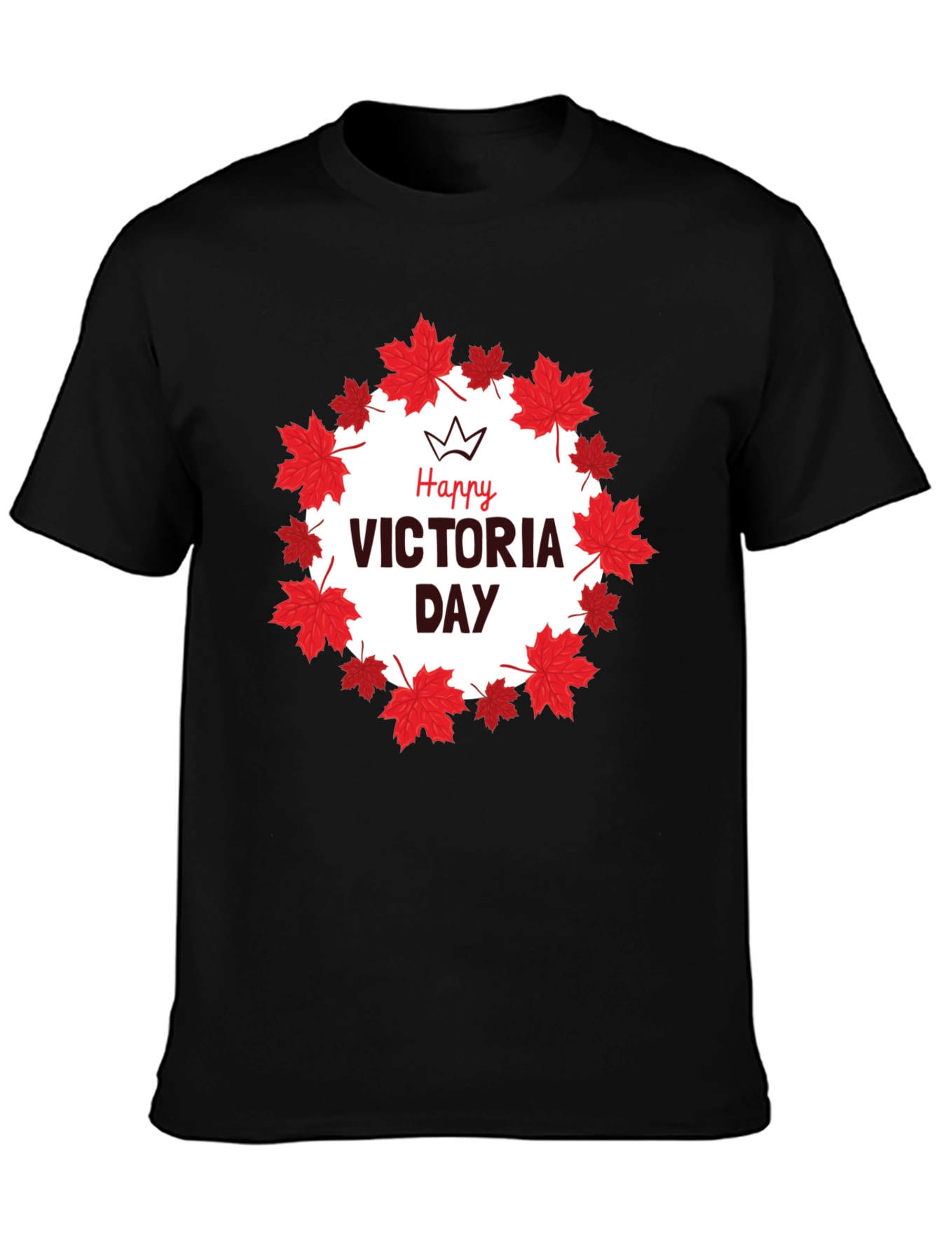 Happy Victoria Day Maple Leaf T-Shirt