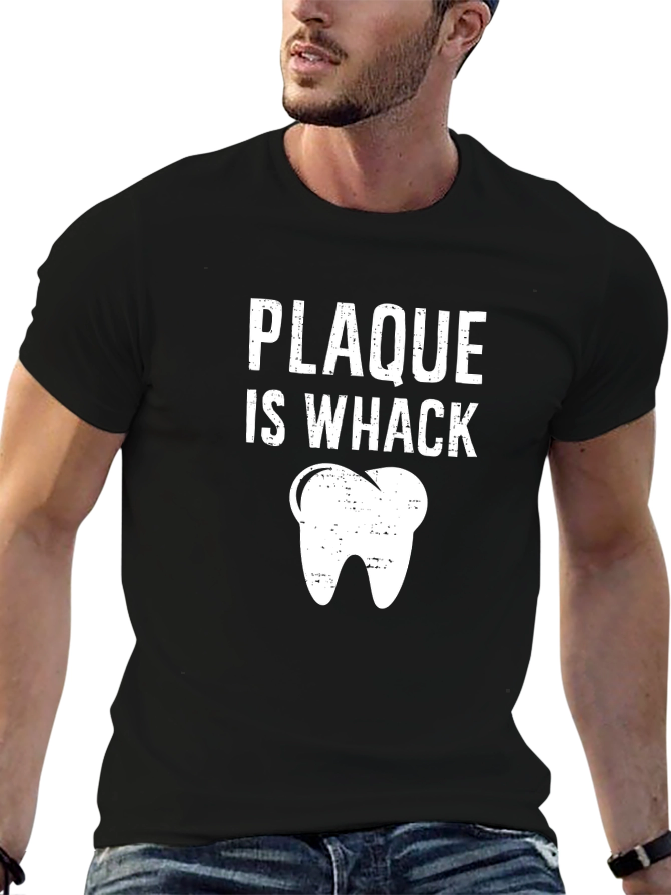 Plaque Is Whack Dental Humor T-Shirt