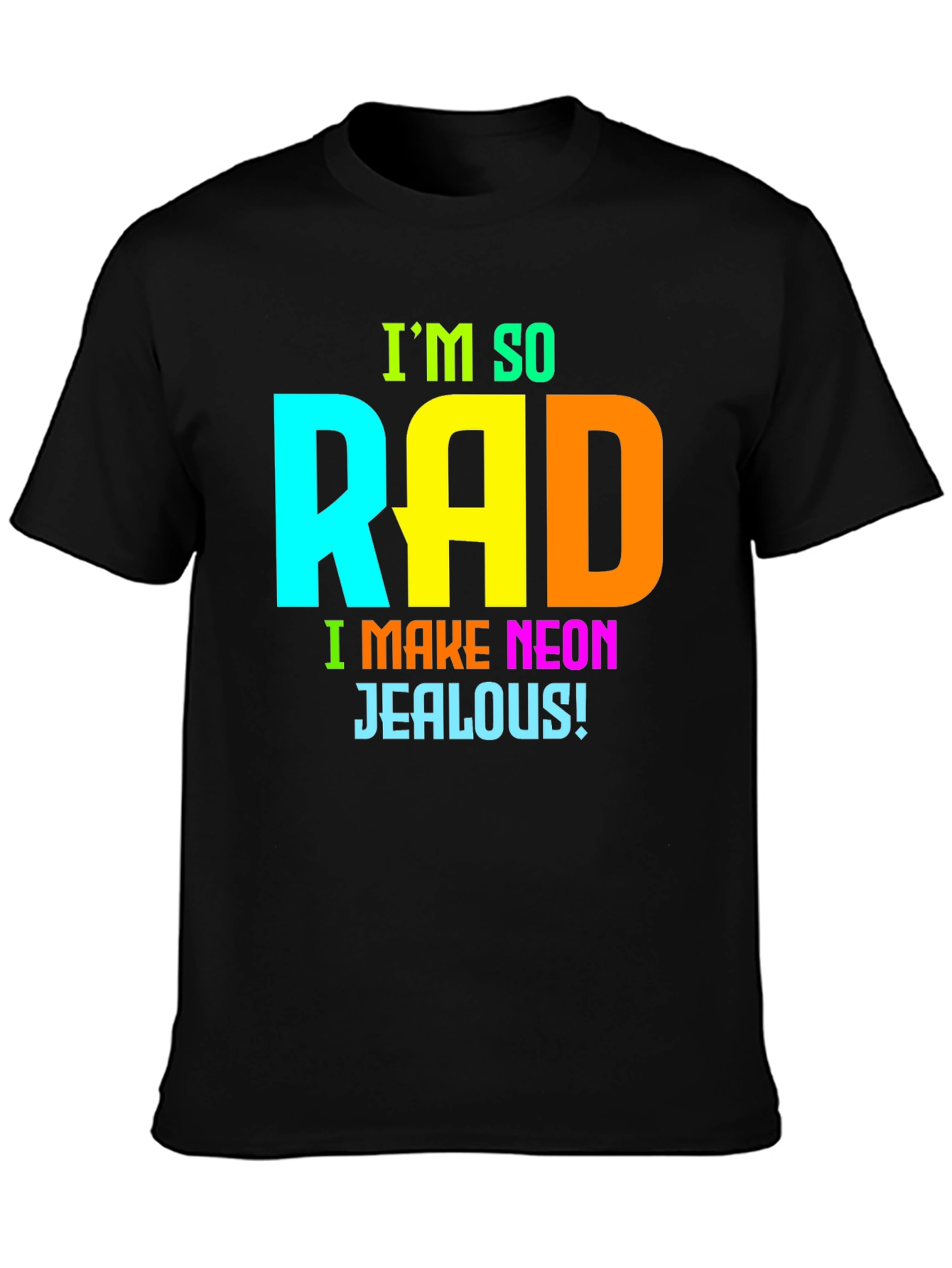 Im So Rad Neon Graphic Tee