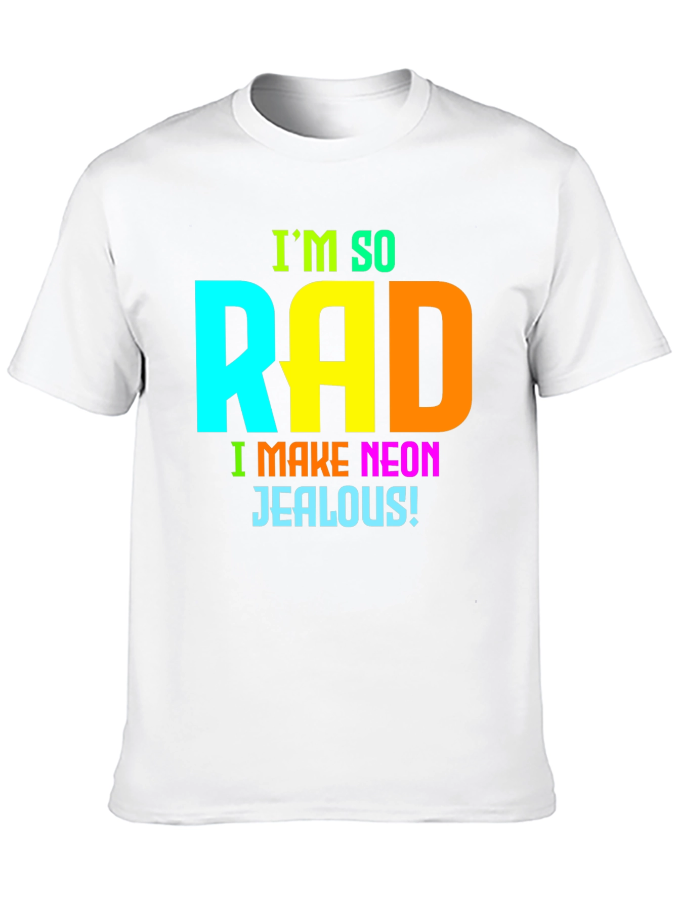 Im So Rad Neon Graphic Tee