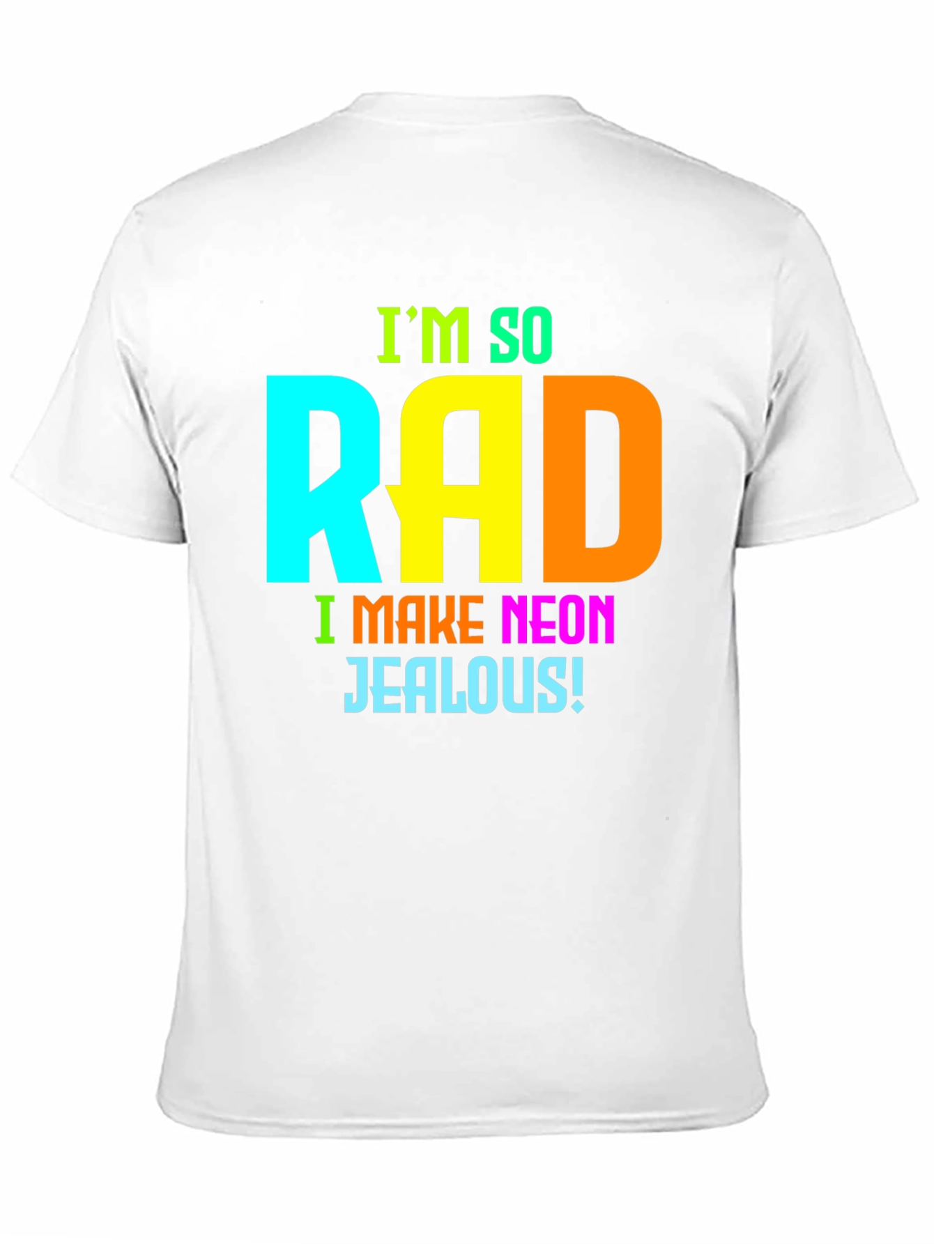 Im So Rad Neon Graphic Tee