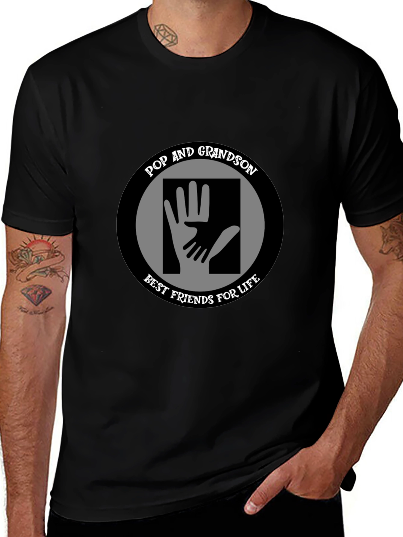 Pop and Grandson Best Friends T-Shirt