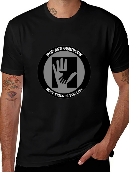 Pop and Grandson Best Friends T-Shirt