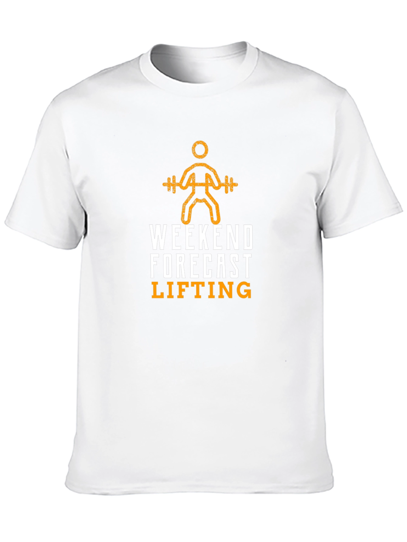 Weekend Forecast Lifting Black T-Shirt