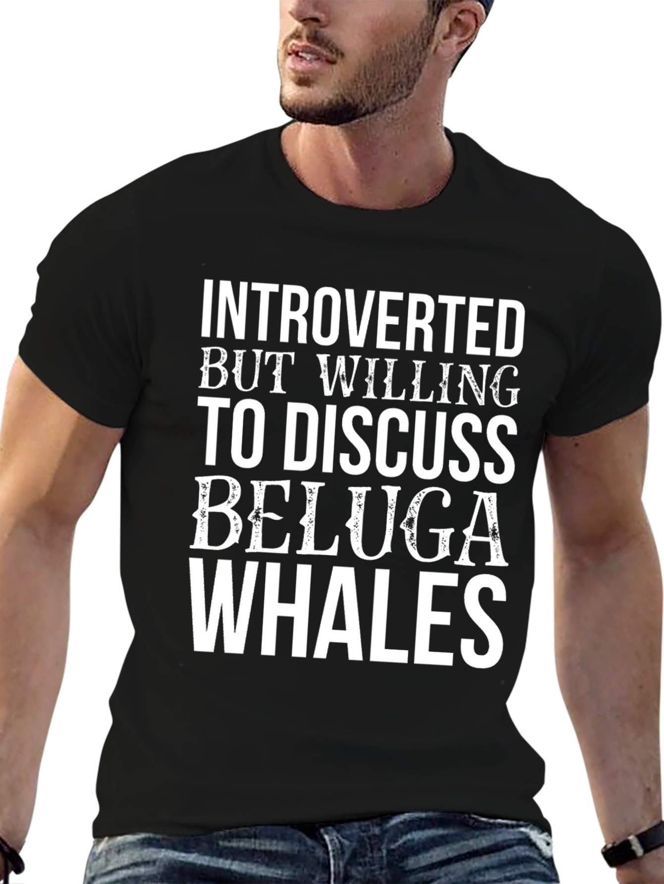 Introverted Beluga Whale T-Shirt