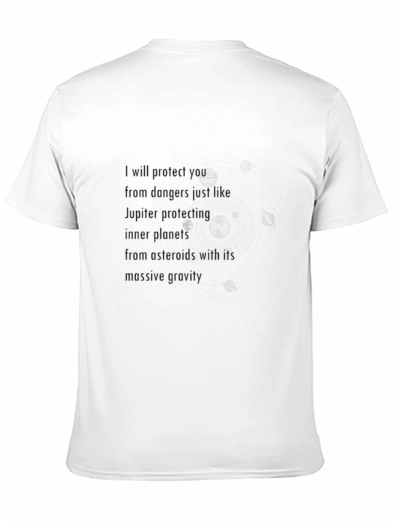 Jupiter Protection Black T-Shirt
