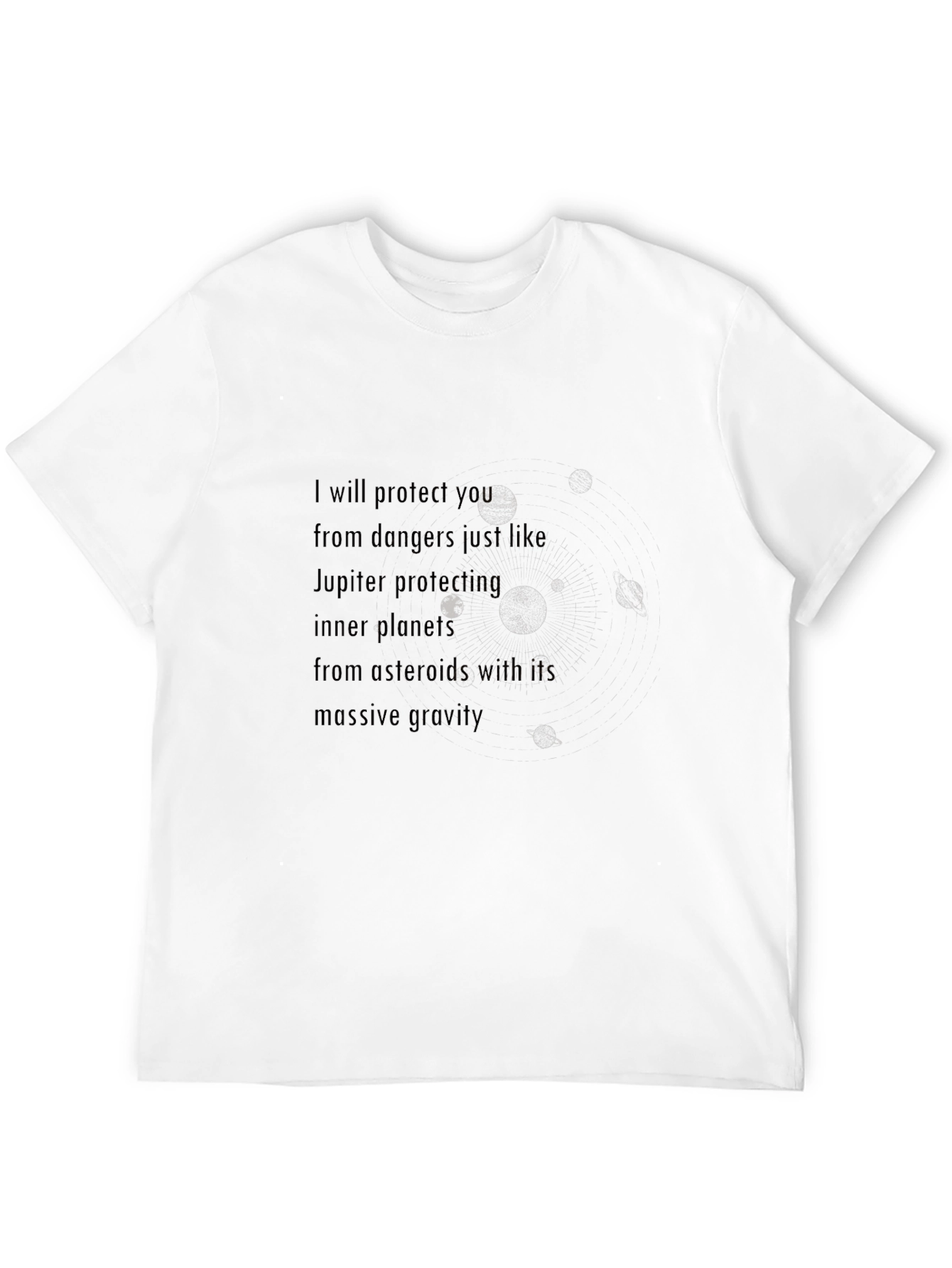 Jupiter Protection Black T-Shirt