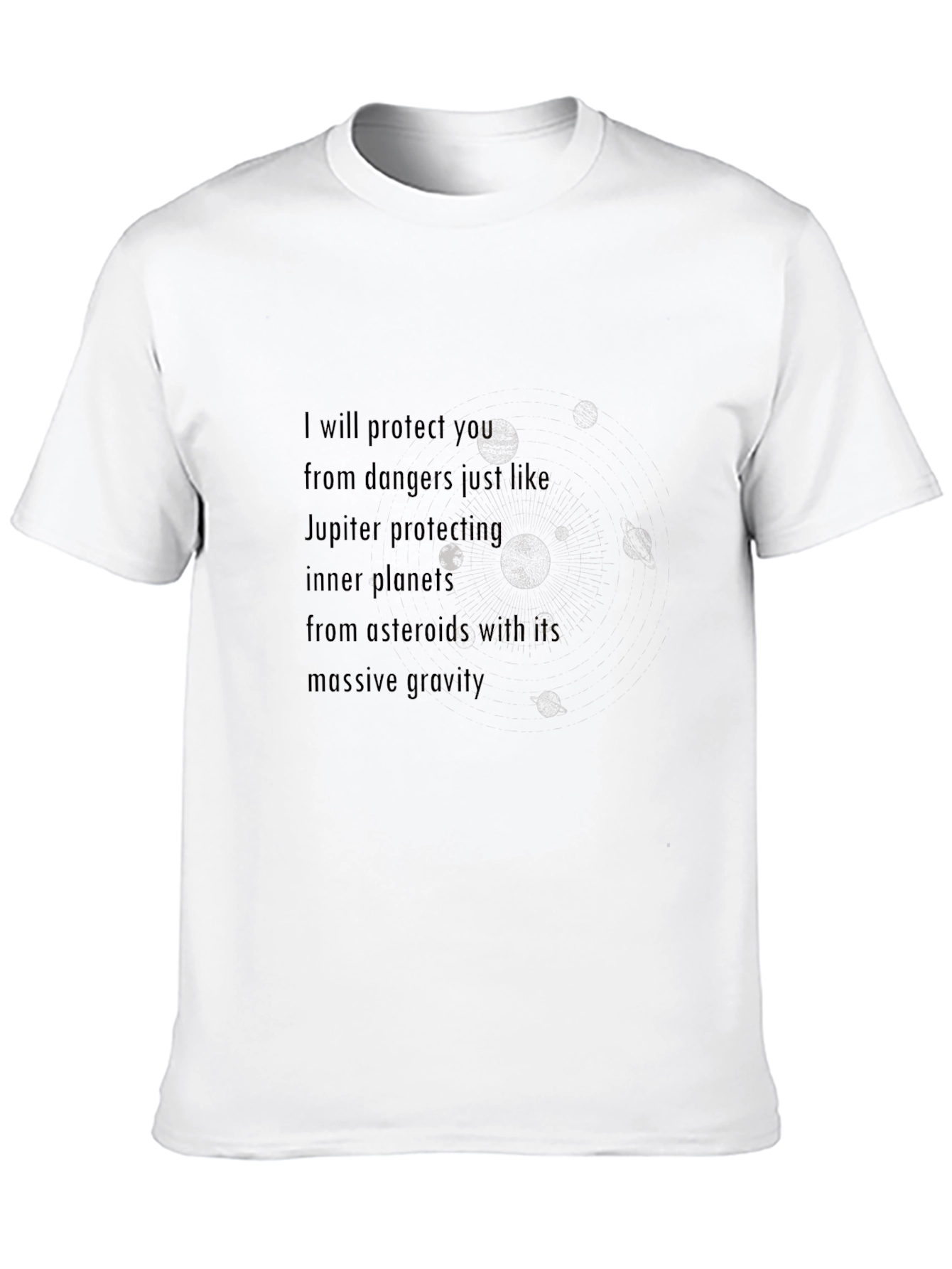 Jupiter Protection Black T-Shirt